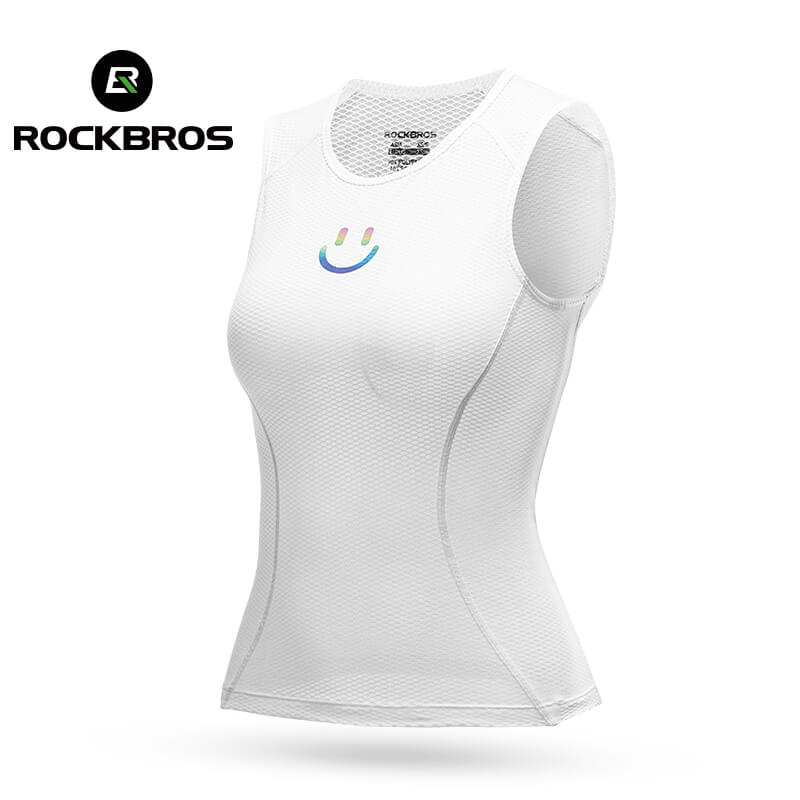 ROCKBROS Women's Cycling Vest Base Layer Breathable Slim 3D Cutting