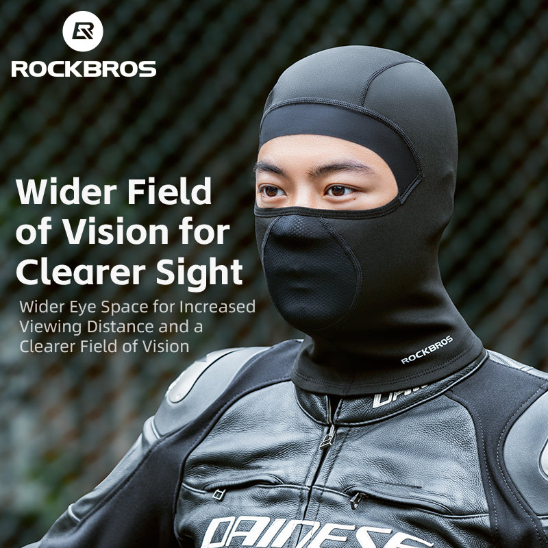 ROCKBROS Winter Thermal Cycling Balaclava Face Mask Breathable Elastic Headgear