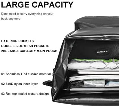ROCKBROS Pro Cycling Pannier Bags in Grey or Black