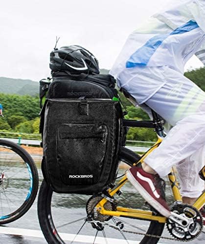 ROCKBROS Pro Cycling Pannier Bags in Grey or Black