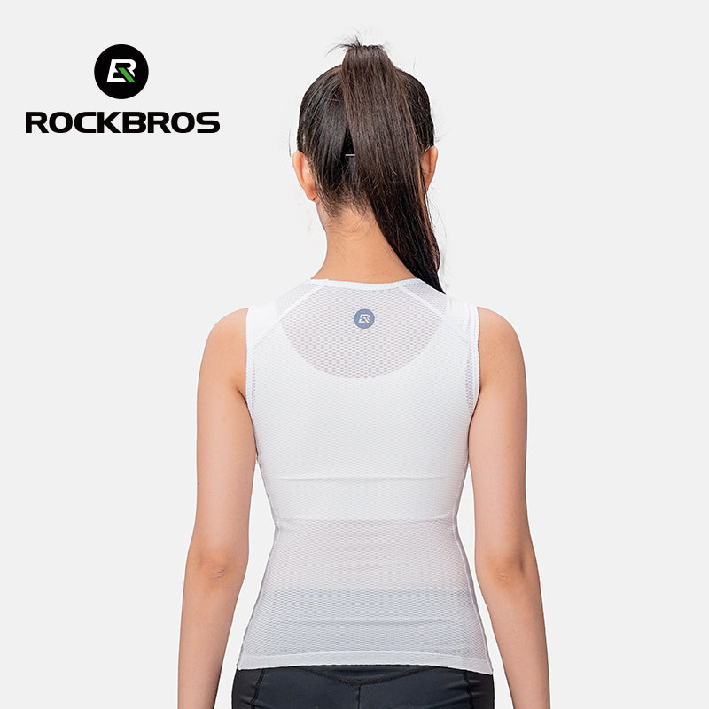 ROCKBROS Women's Cycling Vest Base Layer Breathable Slim 3D Cutting