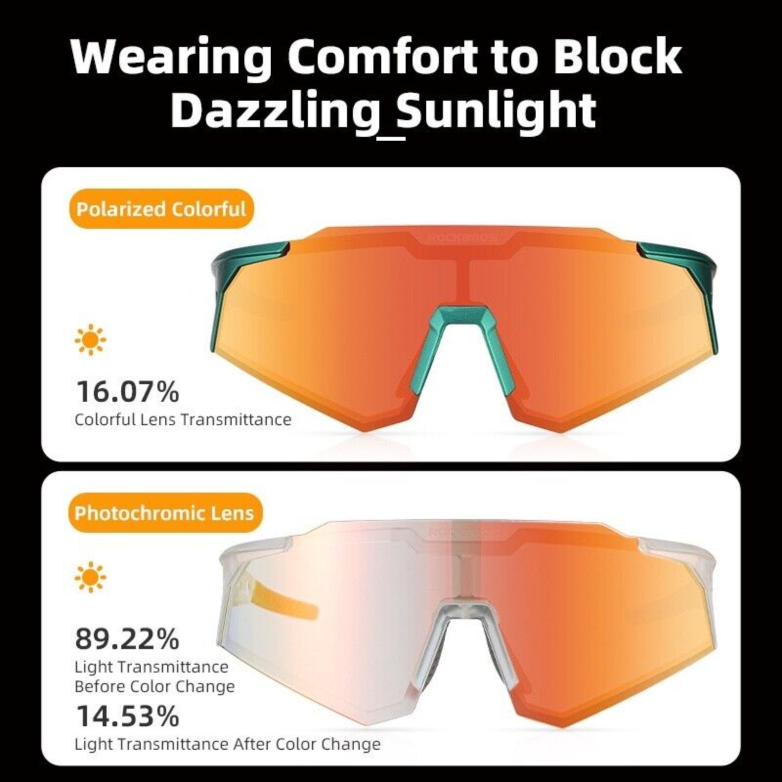 Polarised Cycling Sunglasses outdoor Sport UV400