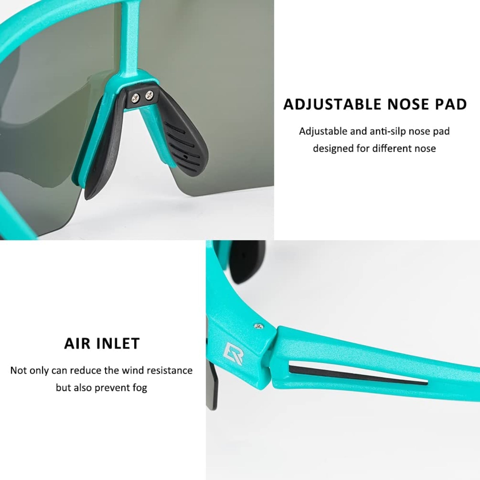 Polarised Sports Sunglasses Ultralight 22g #color_blue
