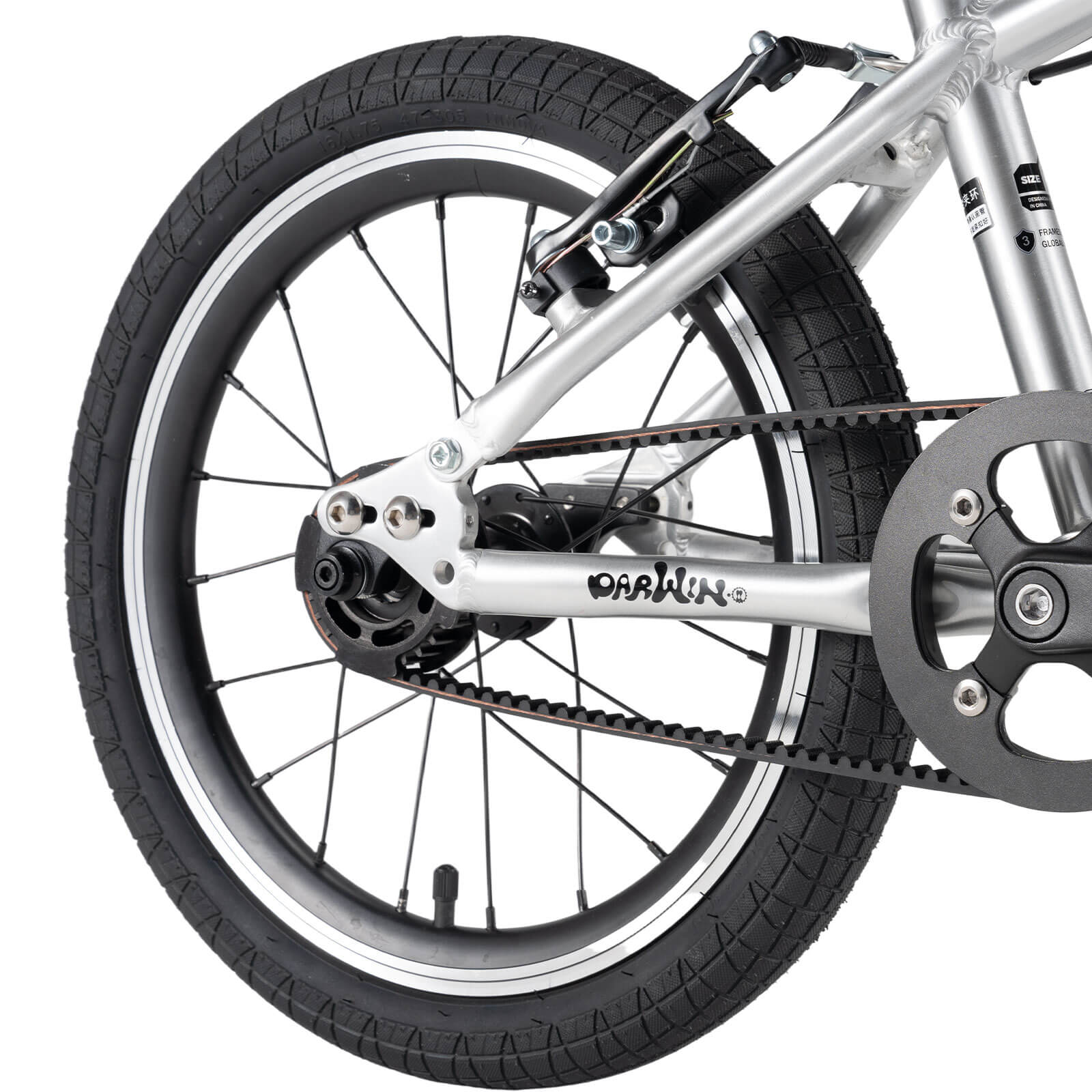 ROCKBROS DARWIN 16-Inch & 20-Inch Belt Kids Bicycle Size 16-inch Belt Bike
#size_16-inch Belt Bike