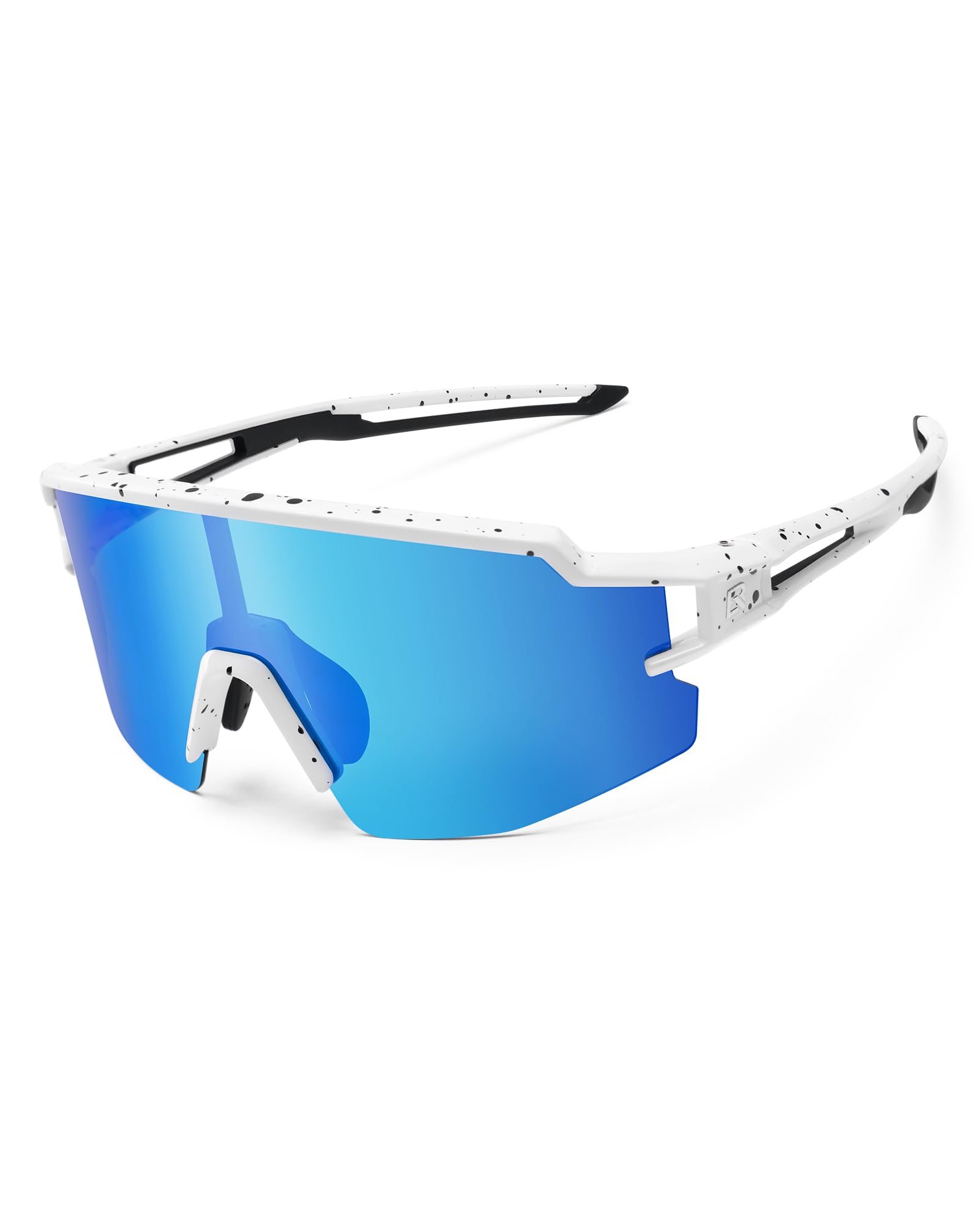 ROCKBROS Polarized Youth Kids UV400 Cycling Sports Sunglasses
#Color_White Blue