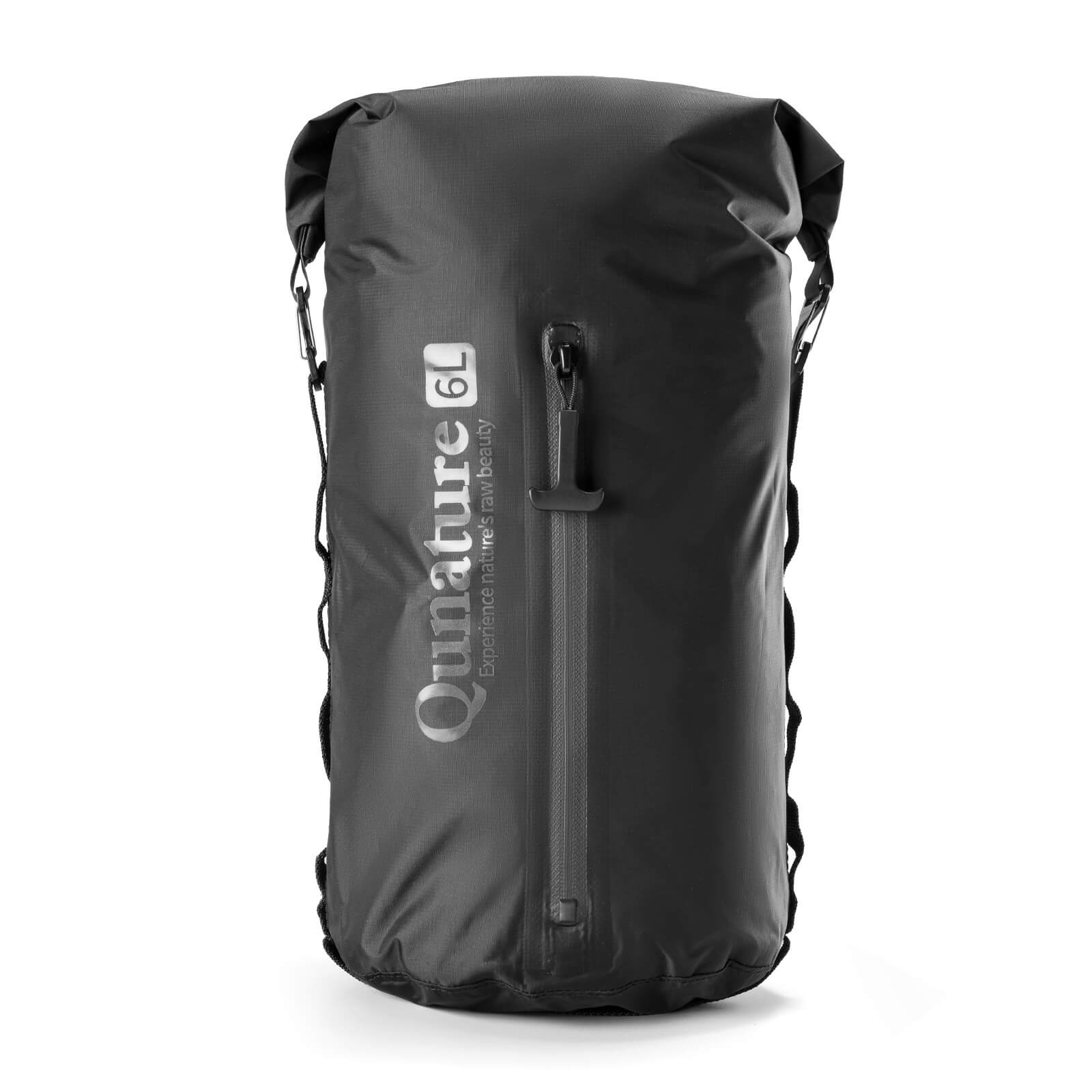 Qunature Waterproof Compression Sack 3L-12L for Camping and Bikepacking
#color_black
#size_6L