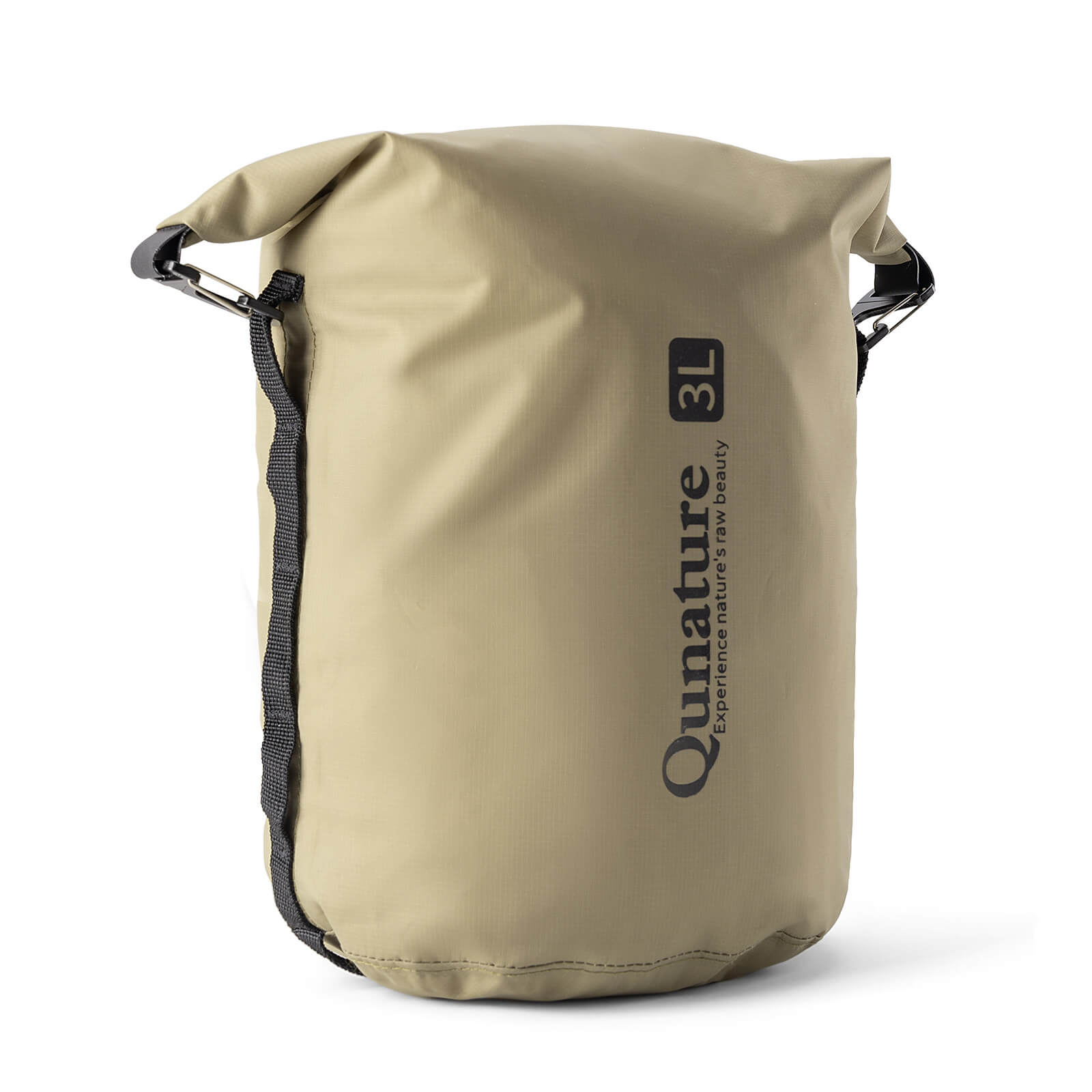 Qunature Waterproof Compression Sack 3L-12L for Camping and Bikepacking
#color_khaki
#size_3L