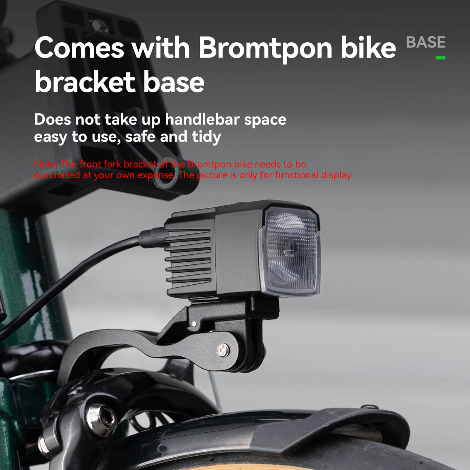 ROCKBROS 1600LM high power USB powered bike light for night riding safety.