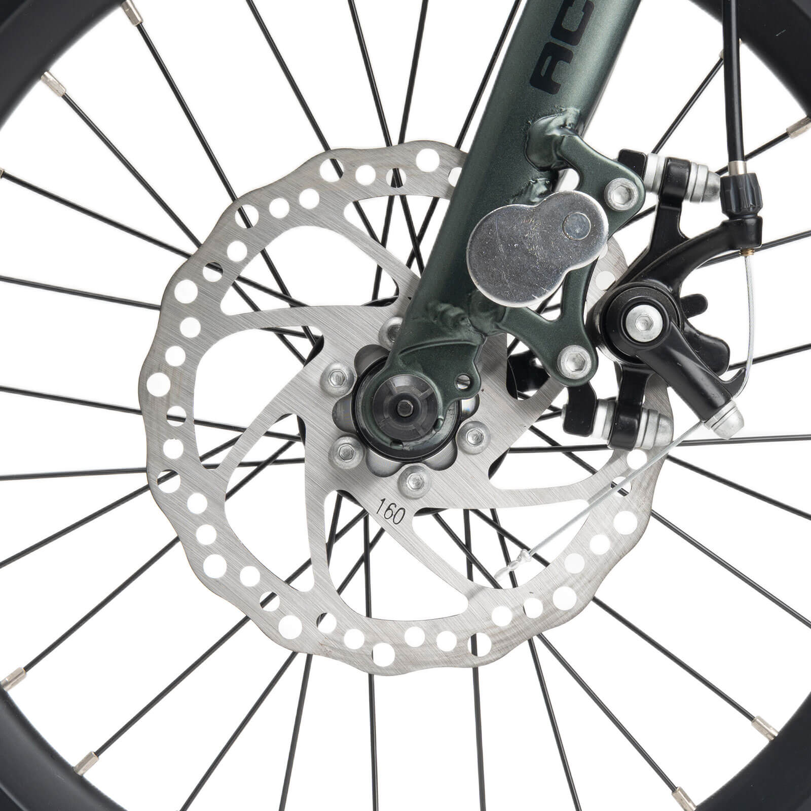 rockbros 16 folding bike disc brake portable city cycling.
#color_black green