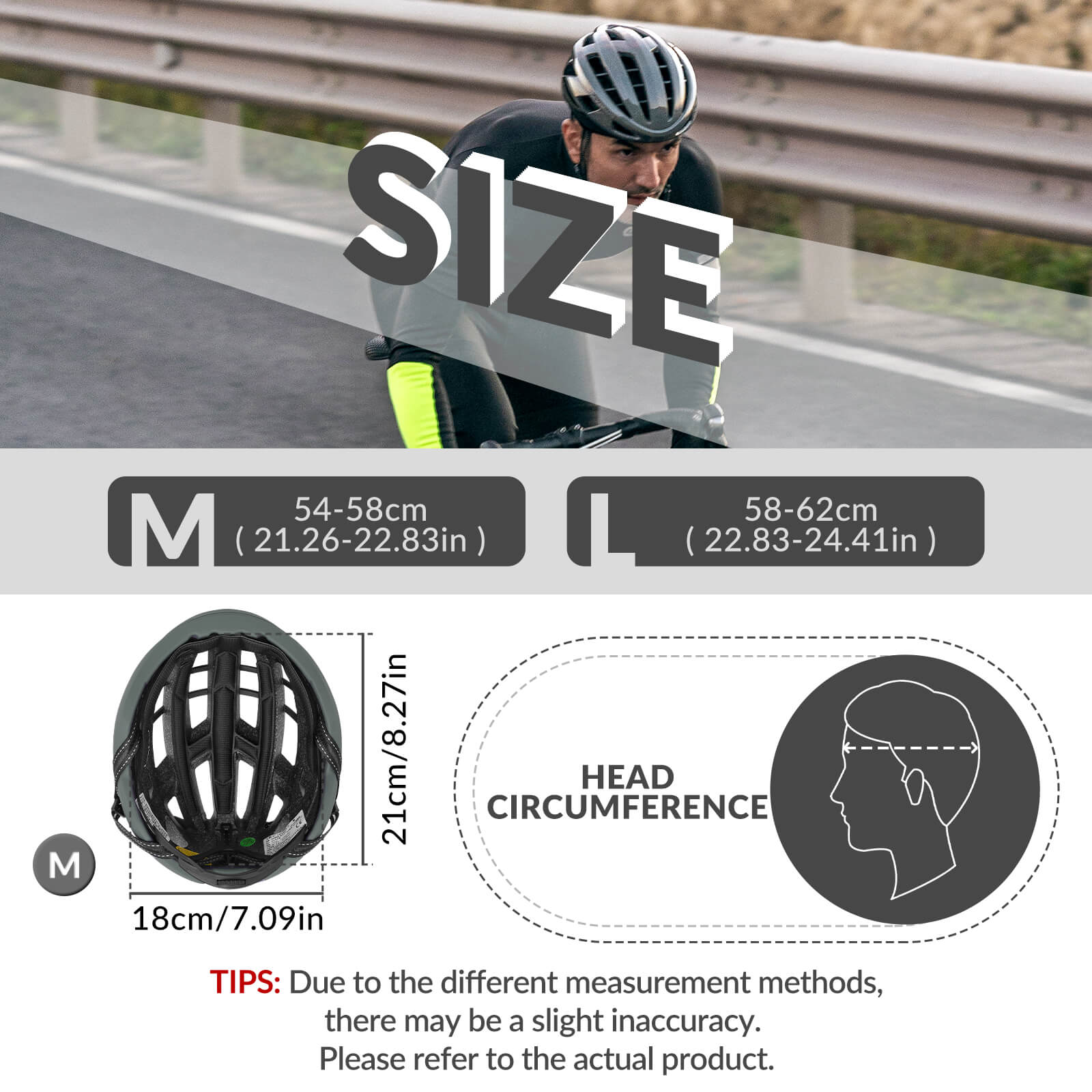 rockbros aero road bike helmet with magnetic clip for cycling