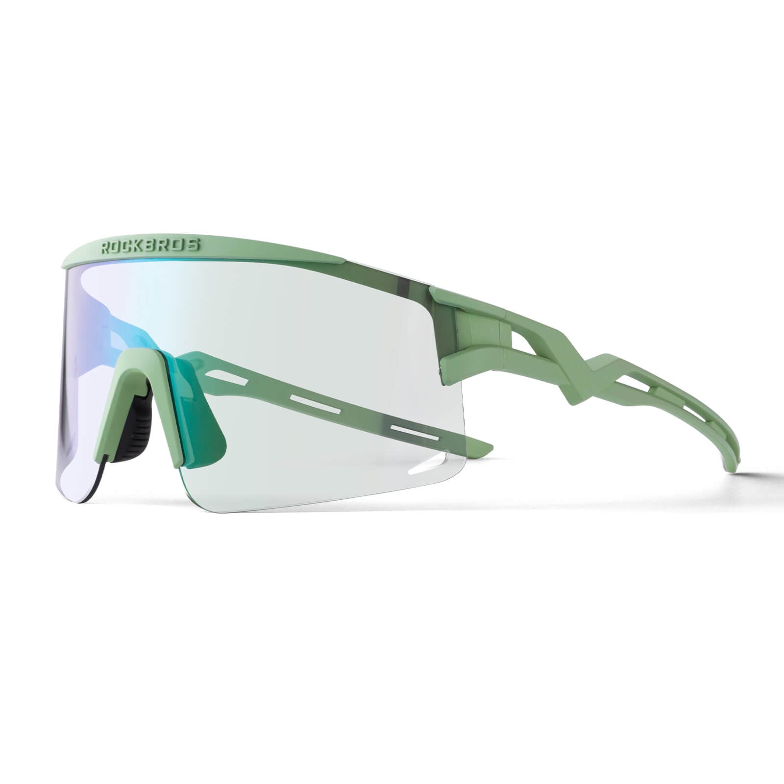 rockbros photochromic cycling glasses unisex outdoor sports
#color_Green (Photochromic Only)