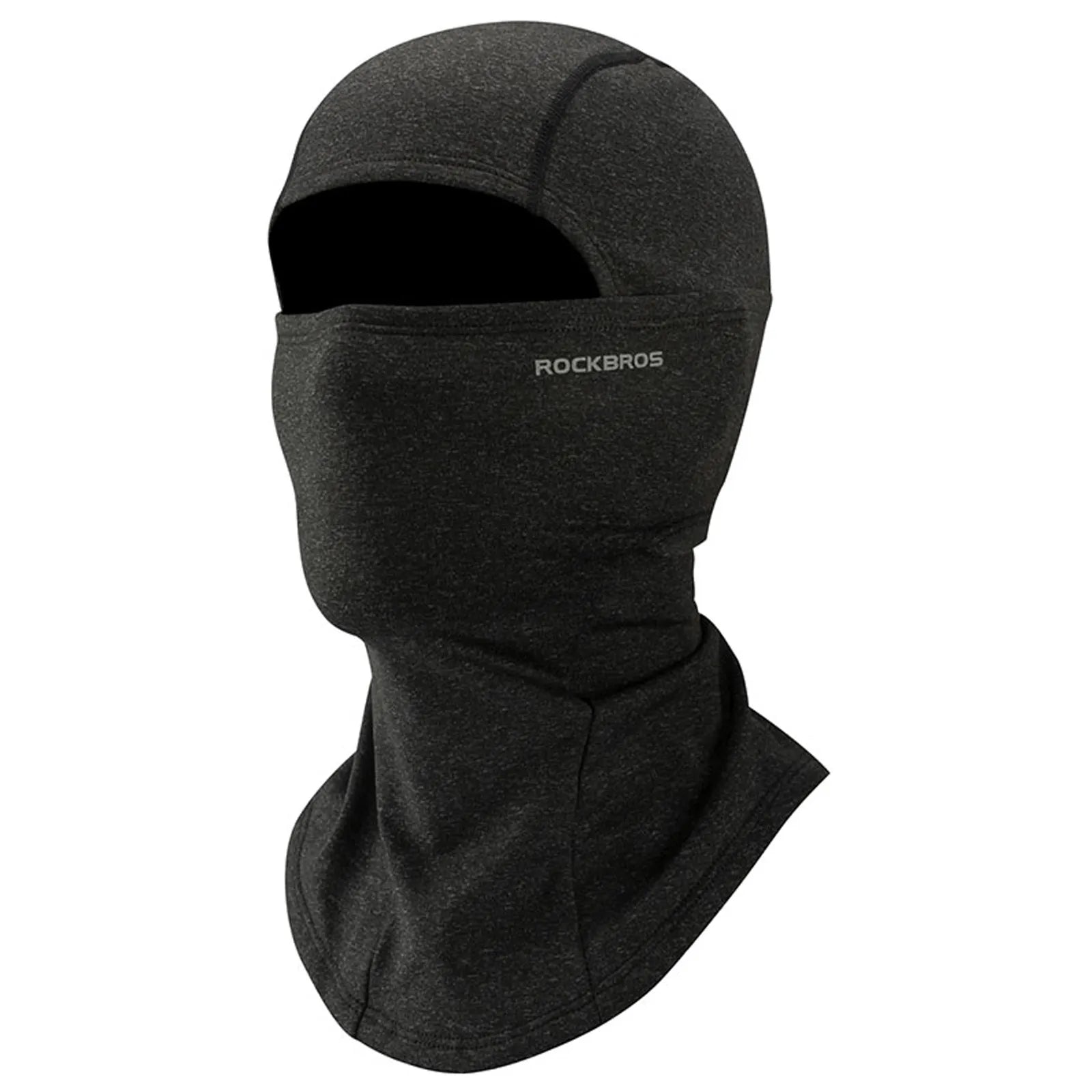Rockbros Thermal Balaclava Face Mask for Winter Outdoor Sports, Windproof Breathable Fleece Head Warmer Black.
#color_Light Grey