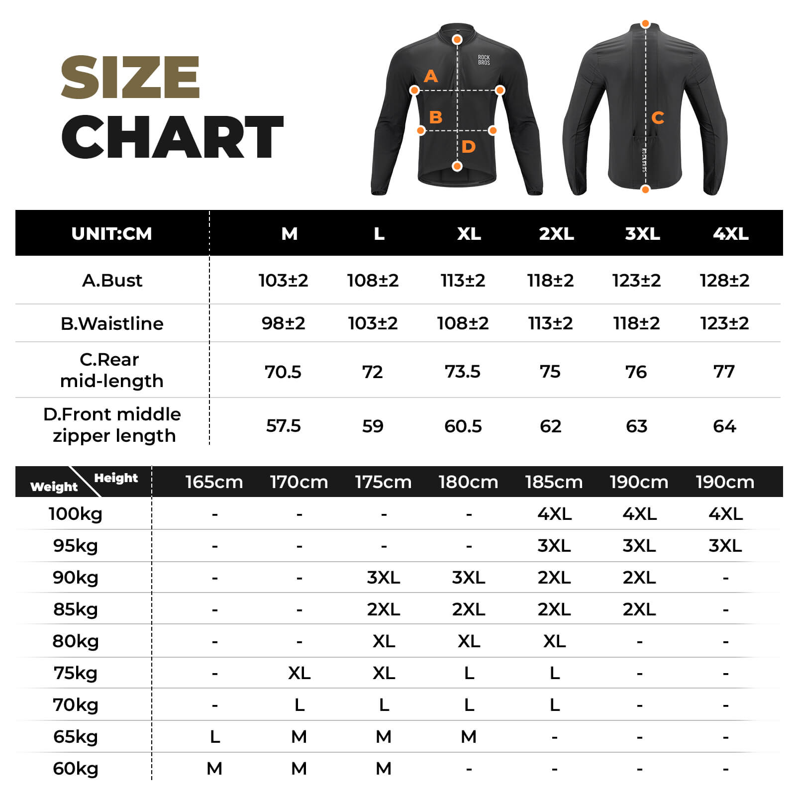 rockbros ultralight windproof cycling jacket for morning road rides.
#color_black
