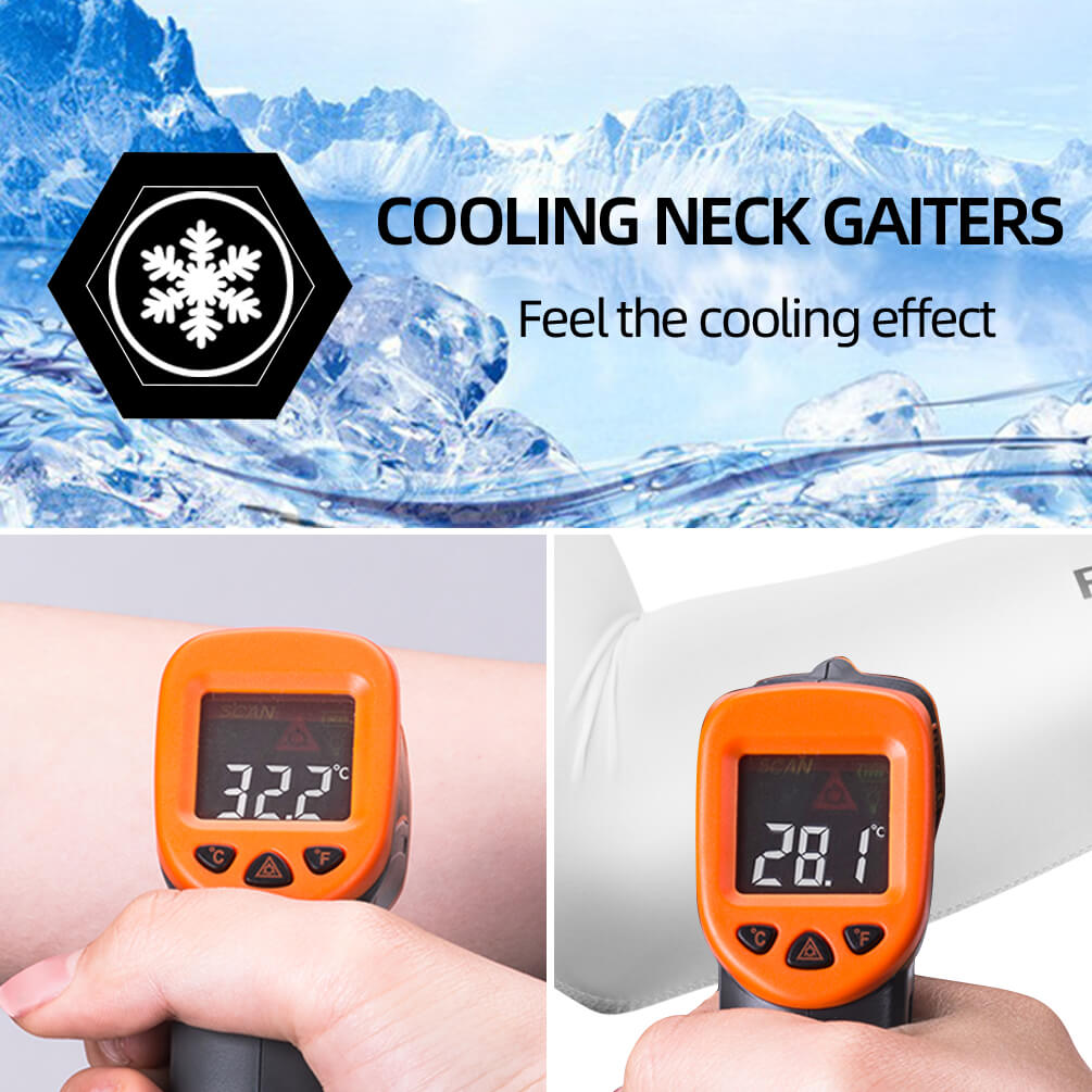 ROCKBROS arm sleeves designed for long-distance riding in hot weather.
#color_black