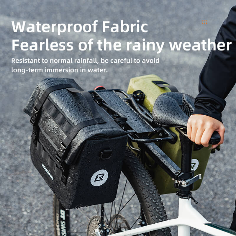 ROCKBROS Durable Bicycle Pannier for Long Distance Rides
#color_black