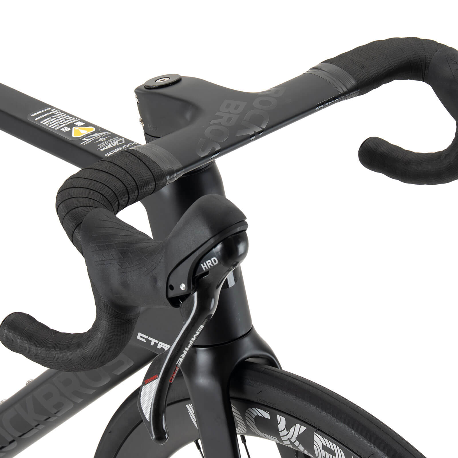 rockbros lightweight carbon road bicycle flowride ctr 2.0 for long distance cycling
#option_Matte Black