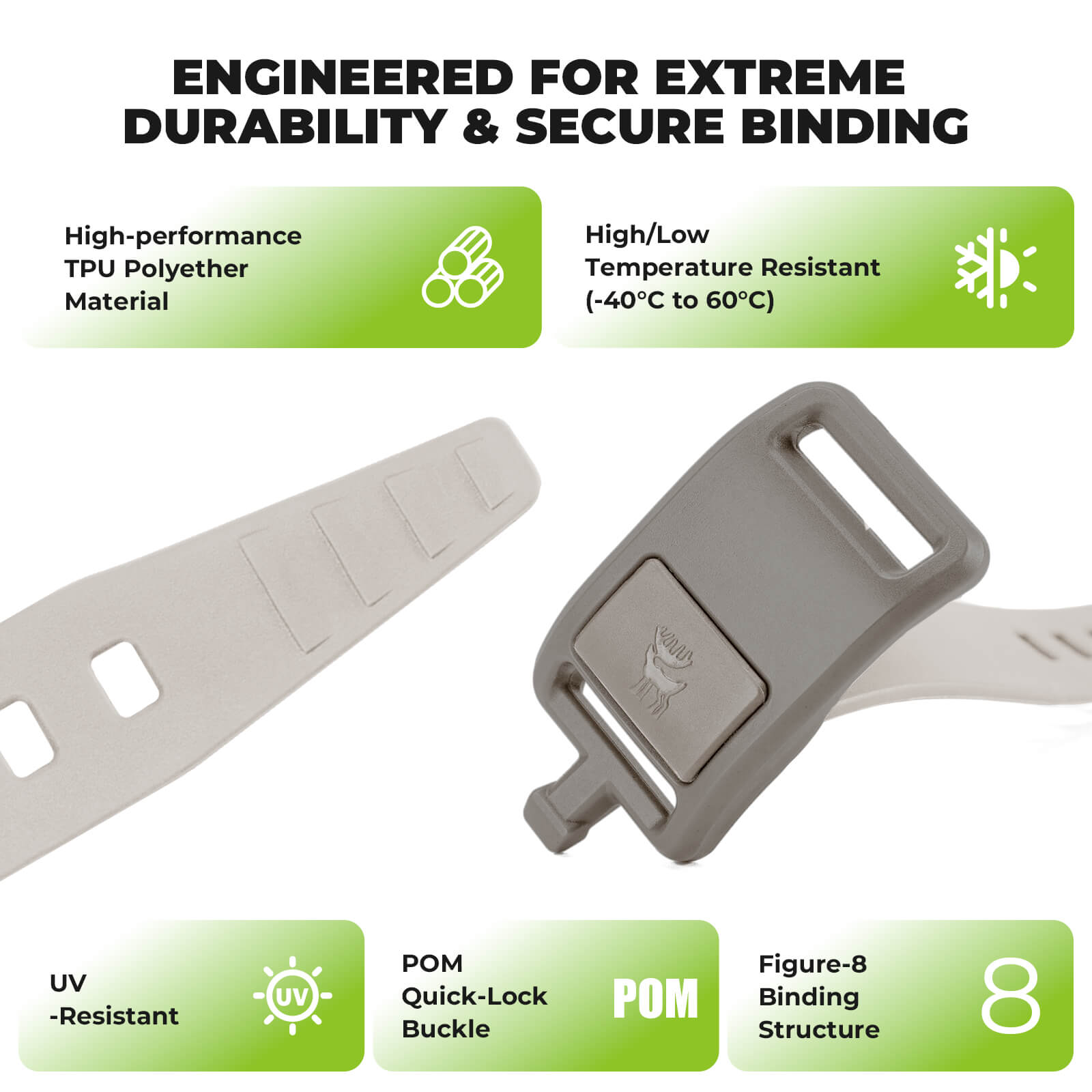 ROCKBROS heavy-duty utility gear straps 2-pack for secure bikepacking cargo.
#color_red