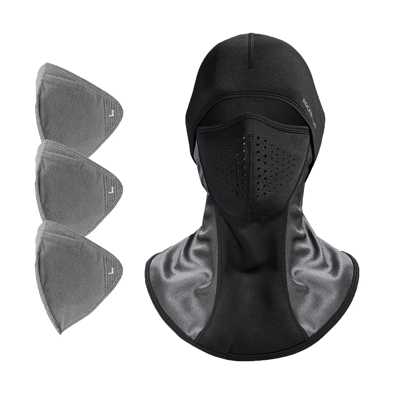 ROCKBROS LF7122 Winter Thermal Balaclava Full Face Mask
#options_S/M - Mask + 10 Filters