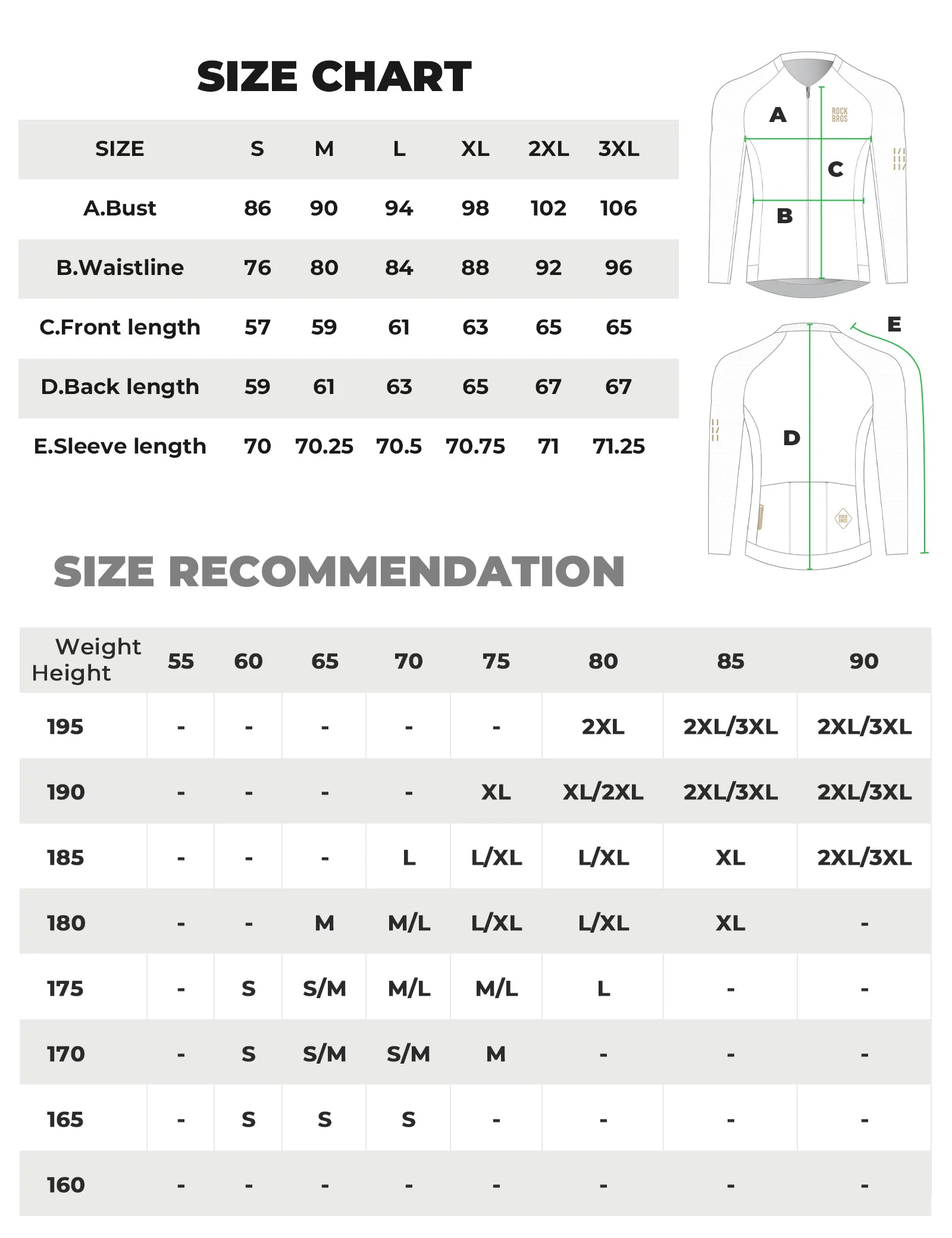 ROCKBROS Men's Long-Sleeved Cycling Jersey with 3D Cut Diamond Fit
#color_white