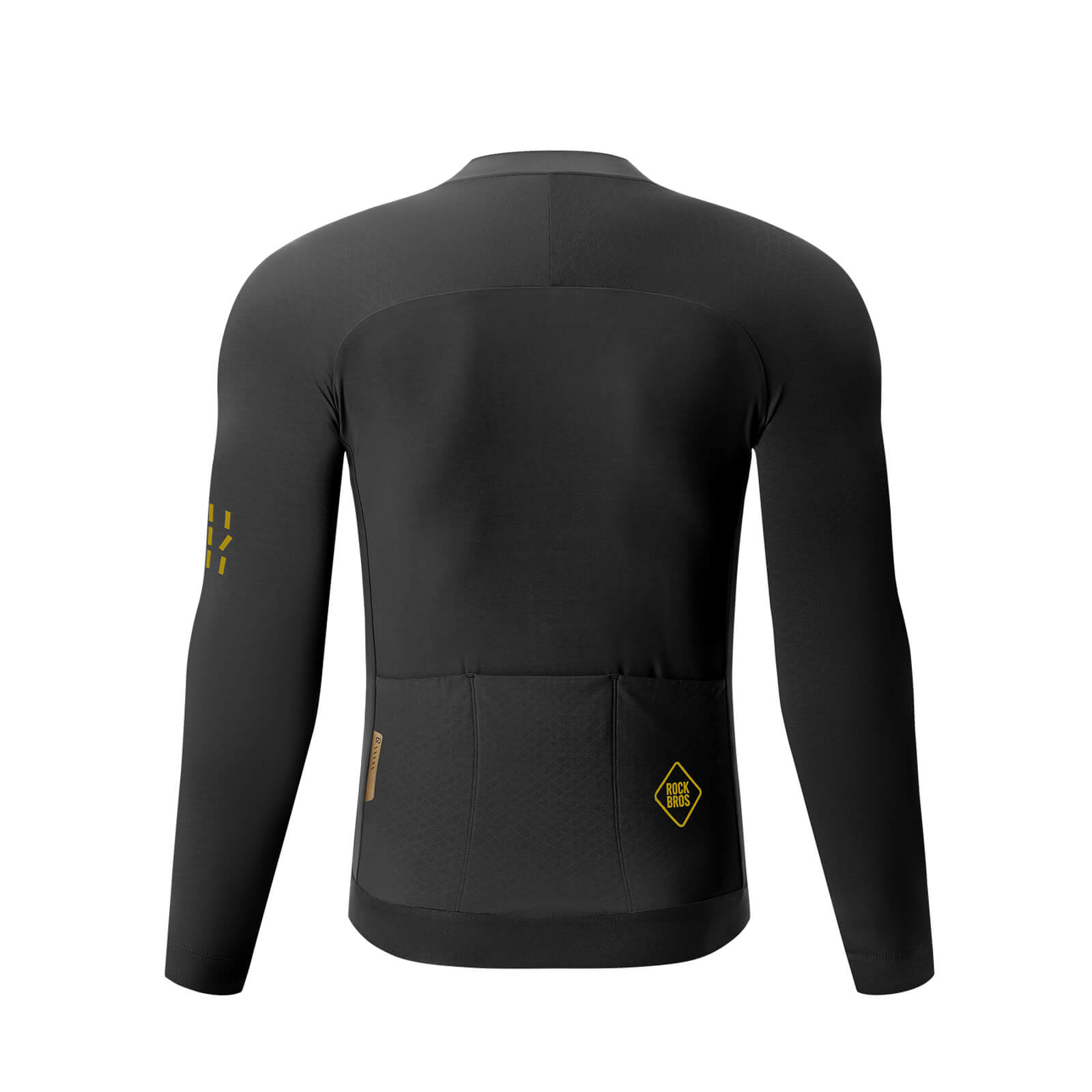 Rockbros winter cycling jerseys feature a fleece lining for superior warmth and breathability.
#color_black