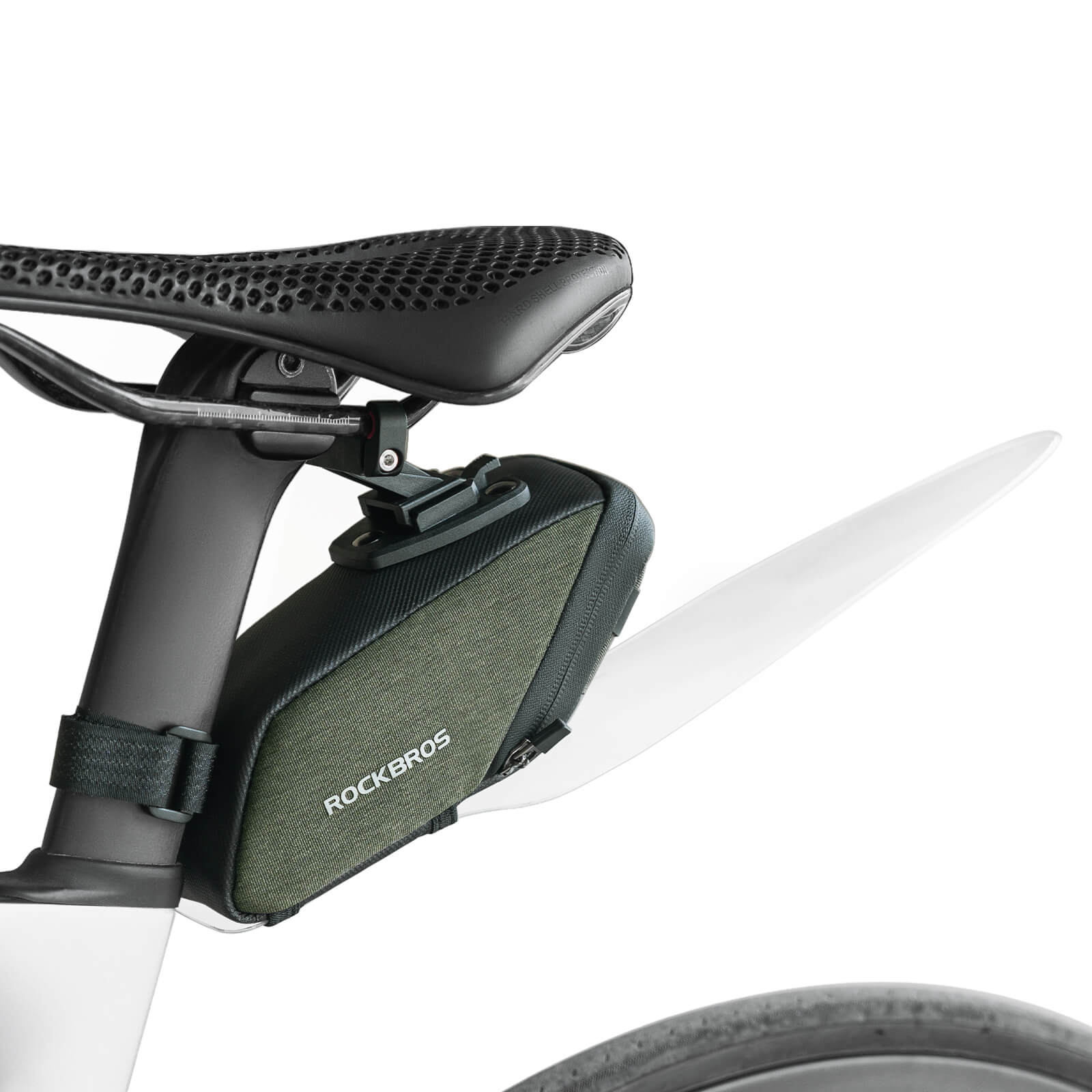 ROCKBROS Waterproof Saddle Bag with Mudguard for Road and MTB Cycling