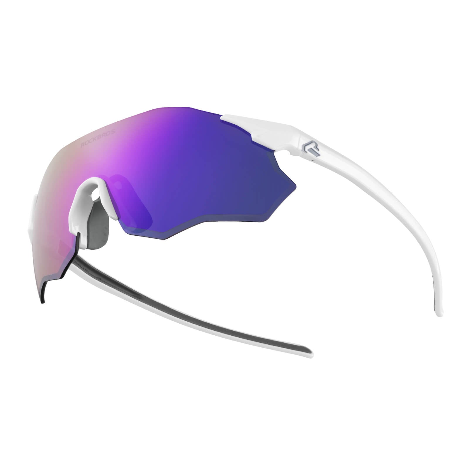 rockbros photochromic cycling glasses uv400 protection tr90 lightweight frame for outdoor riding
#color_Purple(PC lences, not Polarized and Photochromic)