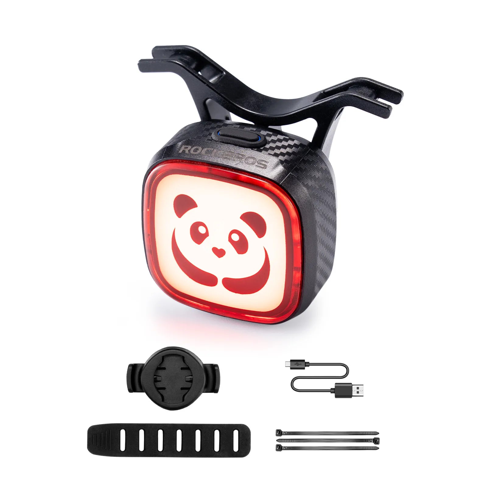 The rockbros Q2MAX taillights support multiple LED dynamic expression switching displays.
#options_Phantom Panda