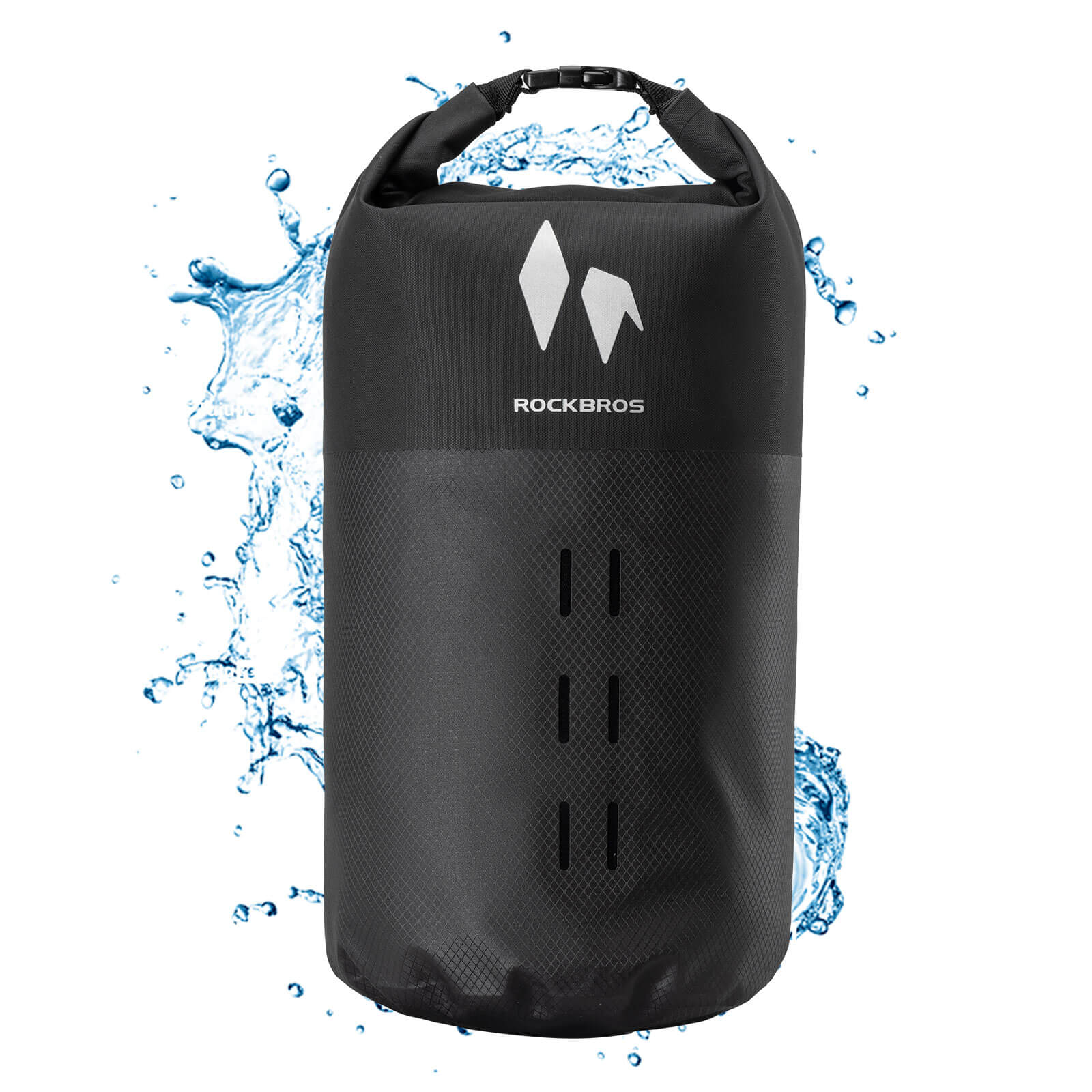 ROCKBROS RideMate 7L waterproof front fork bag for bikepacking.