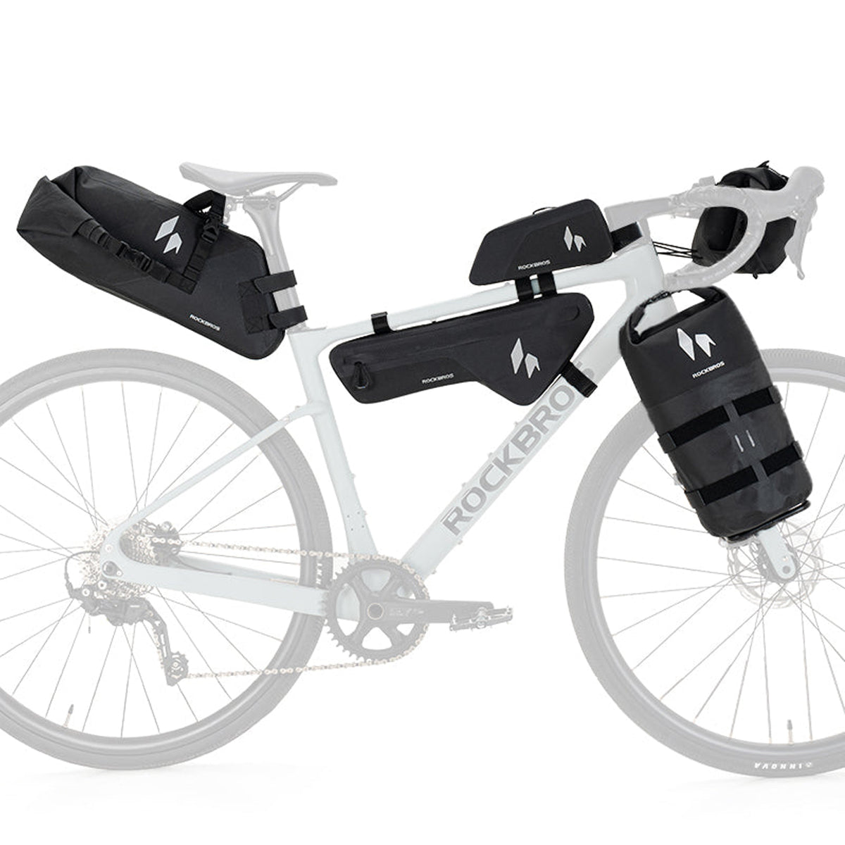 ROCKBROS RideMate waterproof bike bags set for all-weather cycling