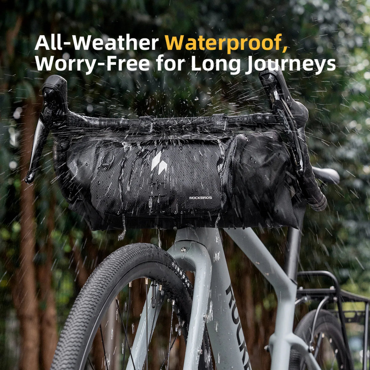 ROCKBROS RideMate waterproof bike bag for all-weather cycling
