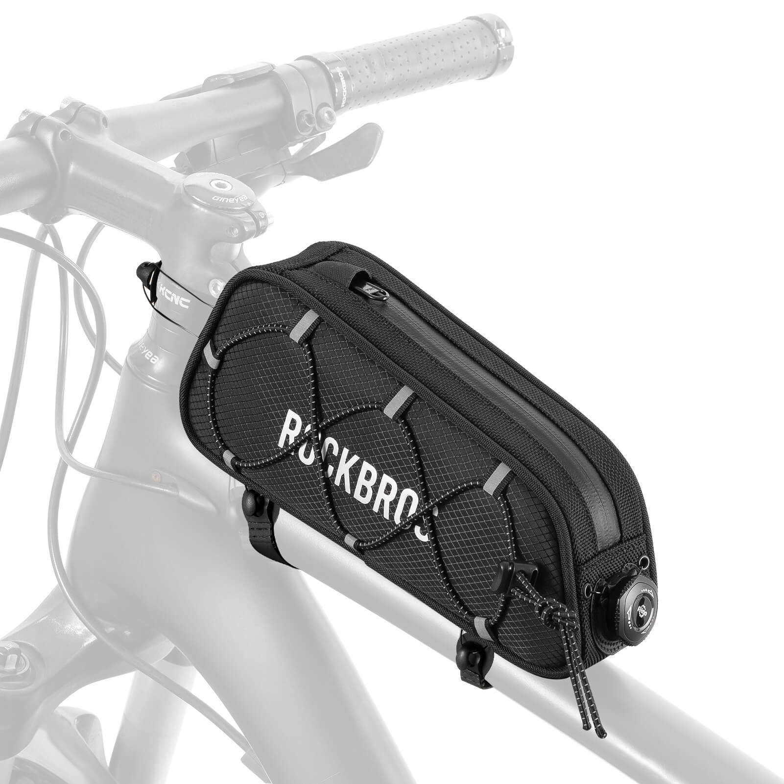 rockbros road to sky cycling bag one-click lock multi-colour.
#color_black