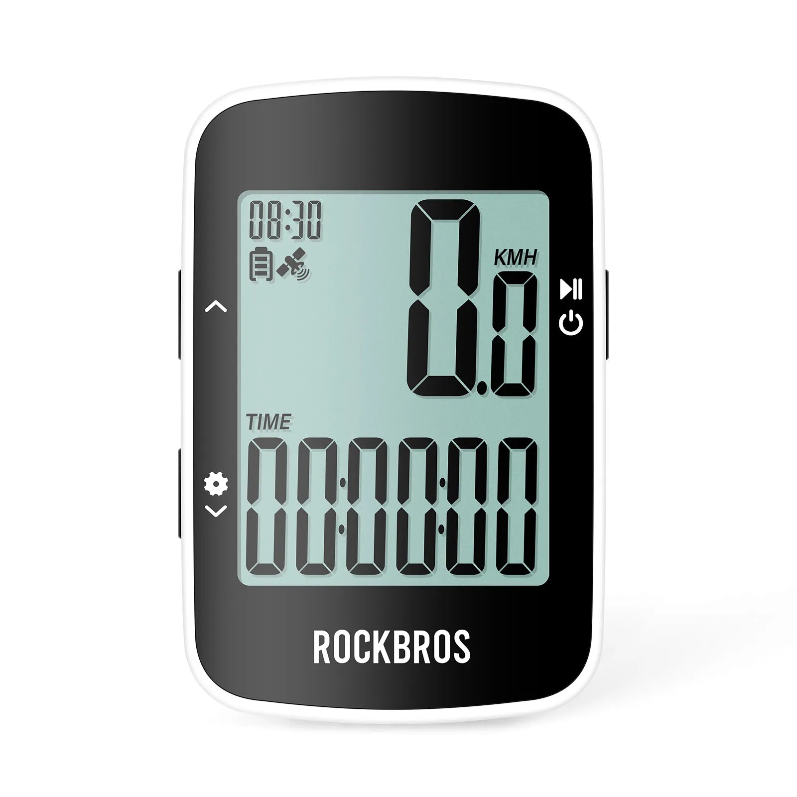 ROCKBROS smart GPS bike computer with Bluetooth and large display screen