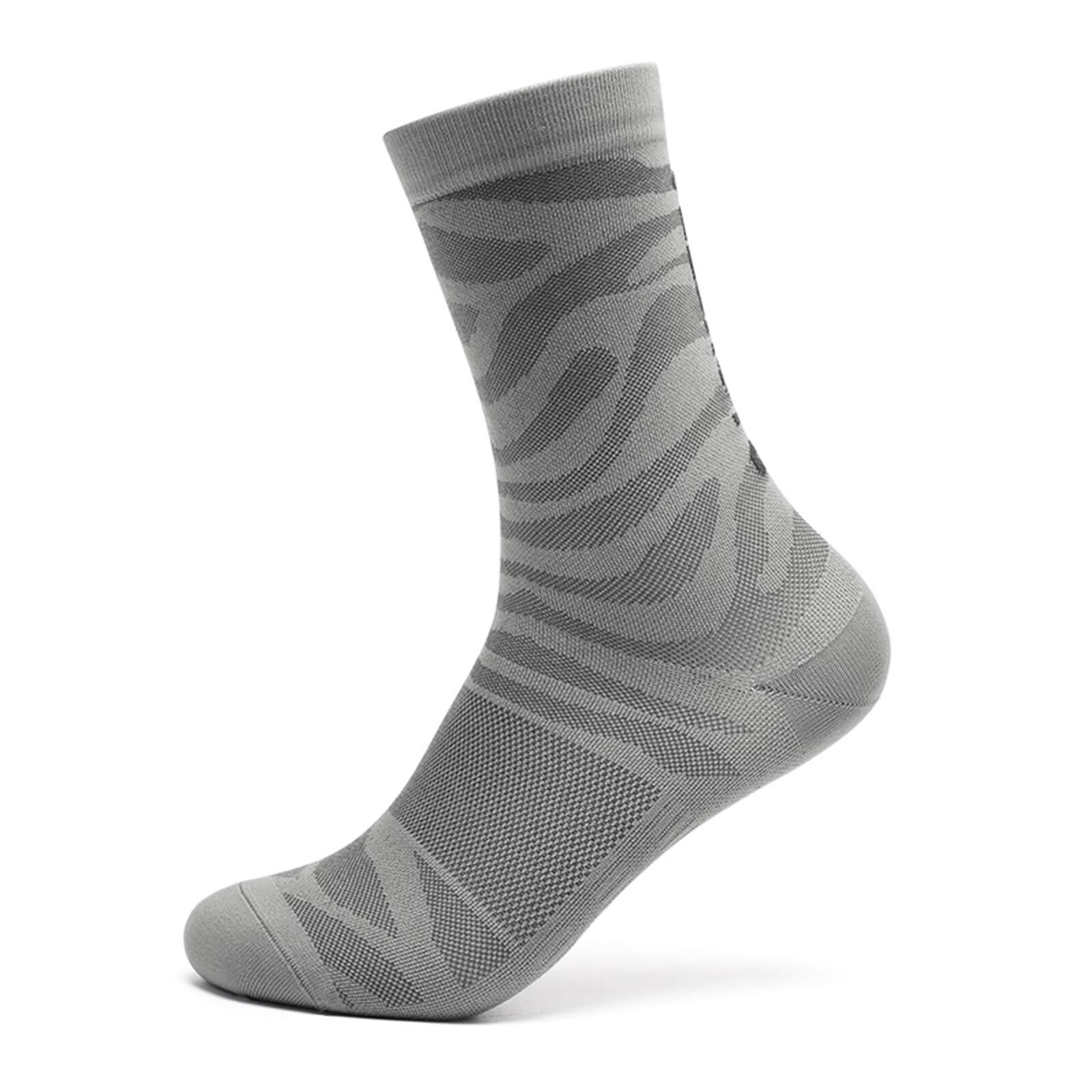 rockbros tiger stripe performance socks for active wear.
#color_grey
