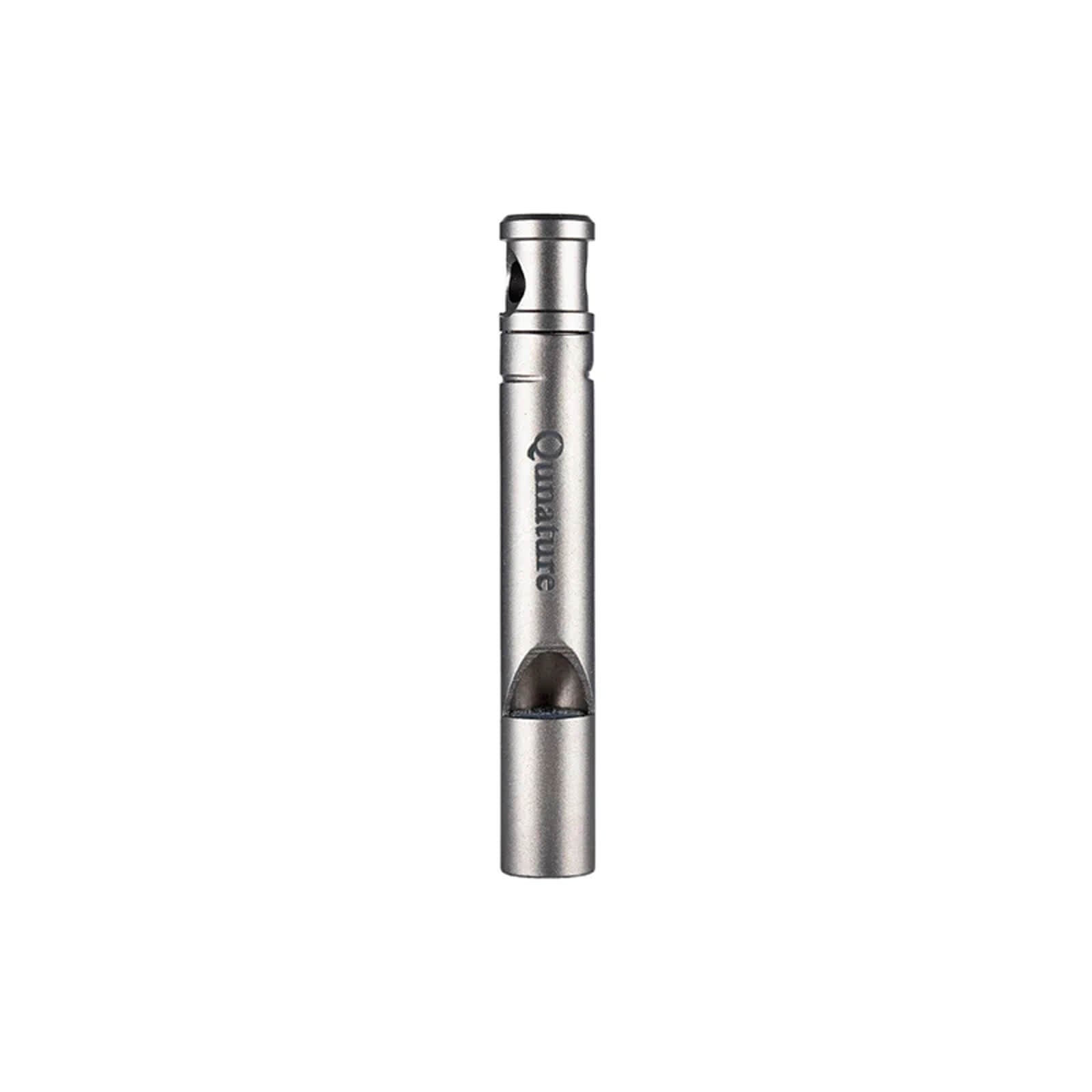 Rockbros 120dB titanium survival whistle for emergency signaling and personal safety.