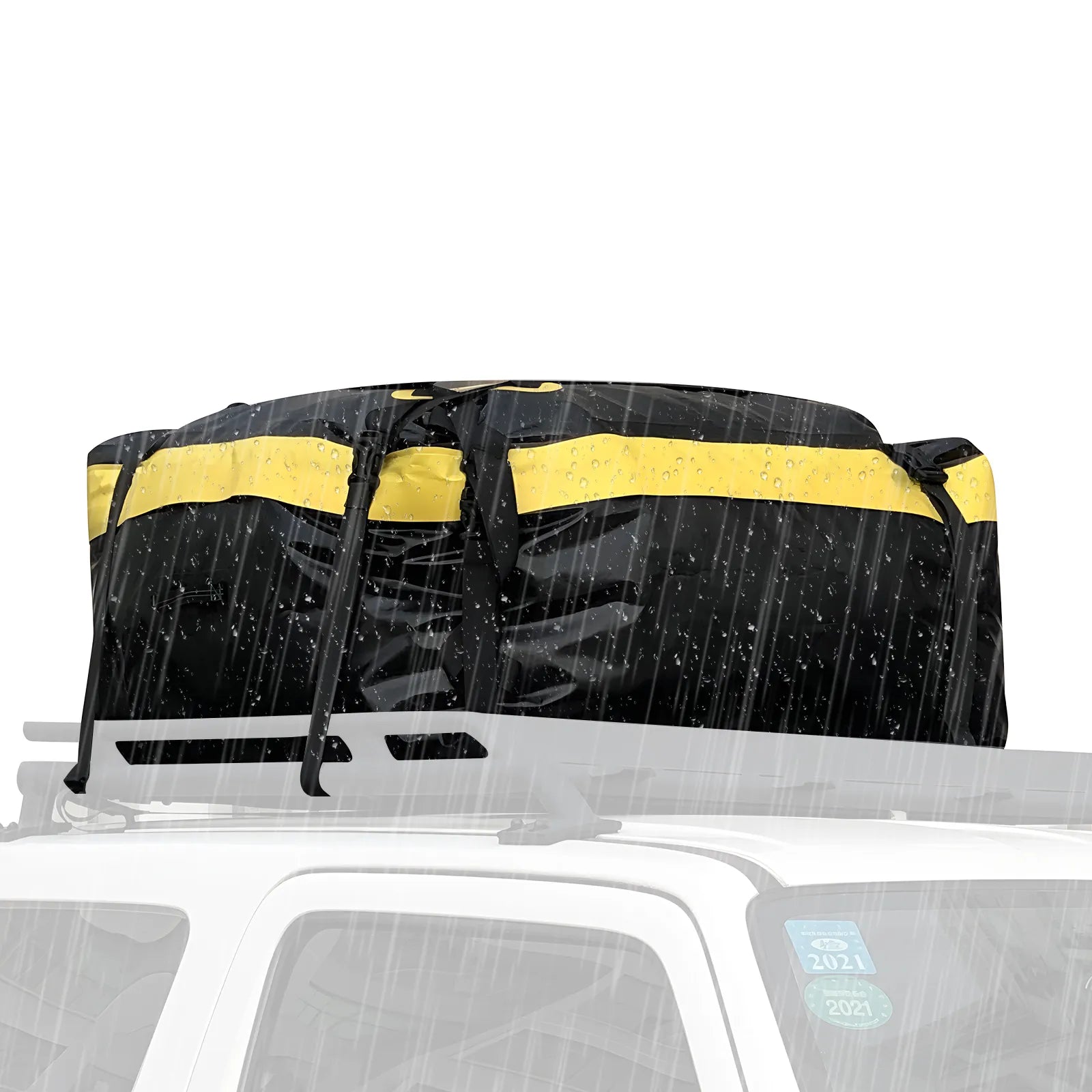 RockBros 300L heavy duty waterproof rooftop cargo bag for car roof storage