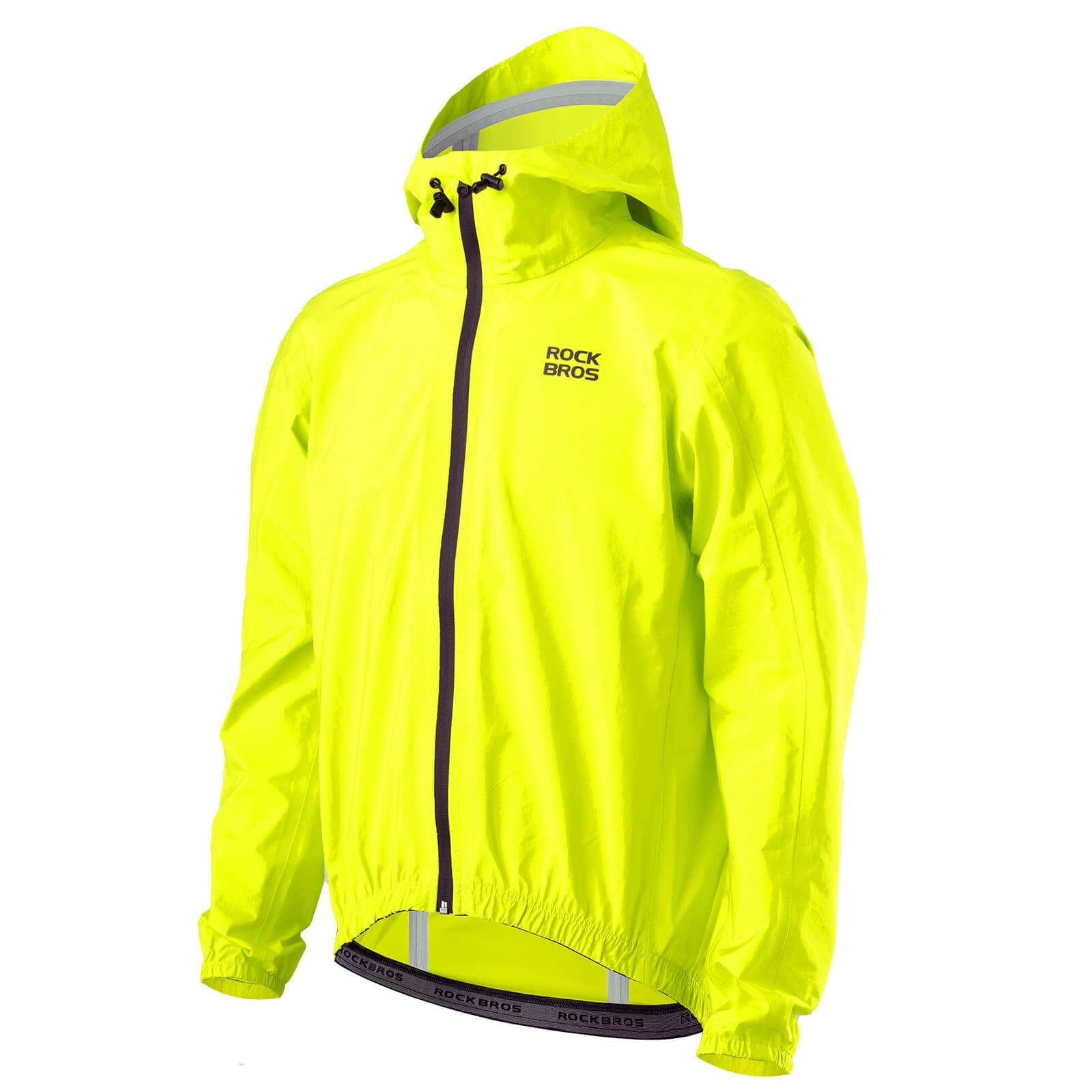 ROCKBROS waterproof unisex cycling jacket for all-weather bike riding
#color_yellow