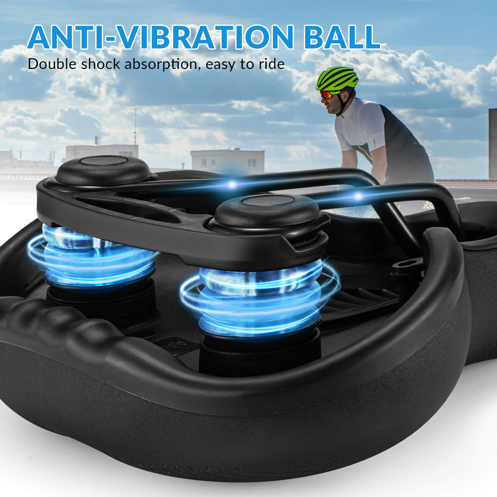 ROCKBROS waterproof hollow bike saddle for mountain biking comfort.
#size_medium
