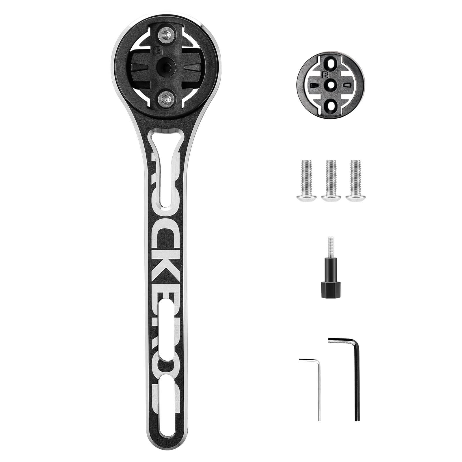 rockbros one-piece handlebar extension mount for bikes.
#option_black