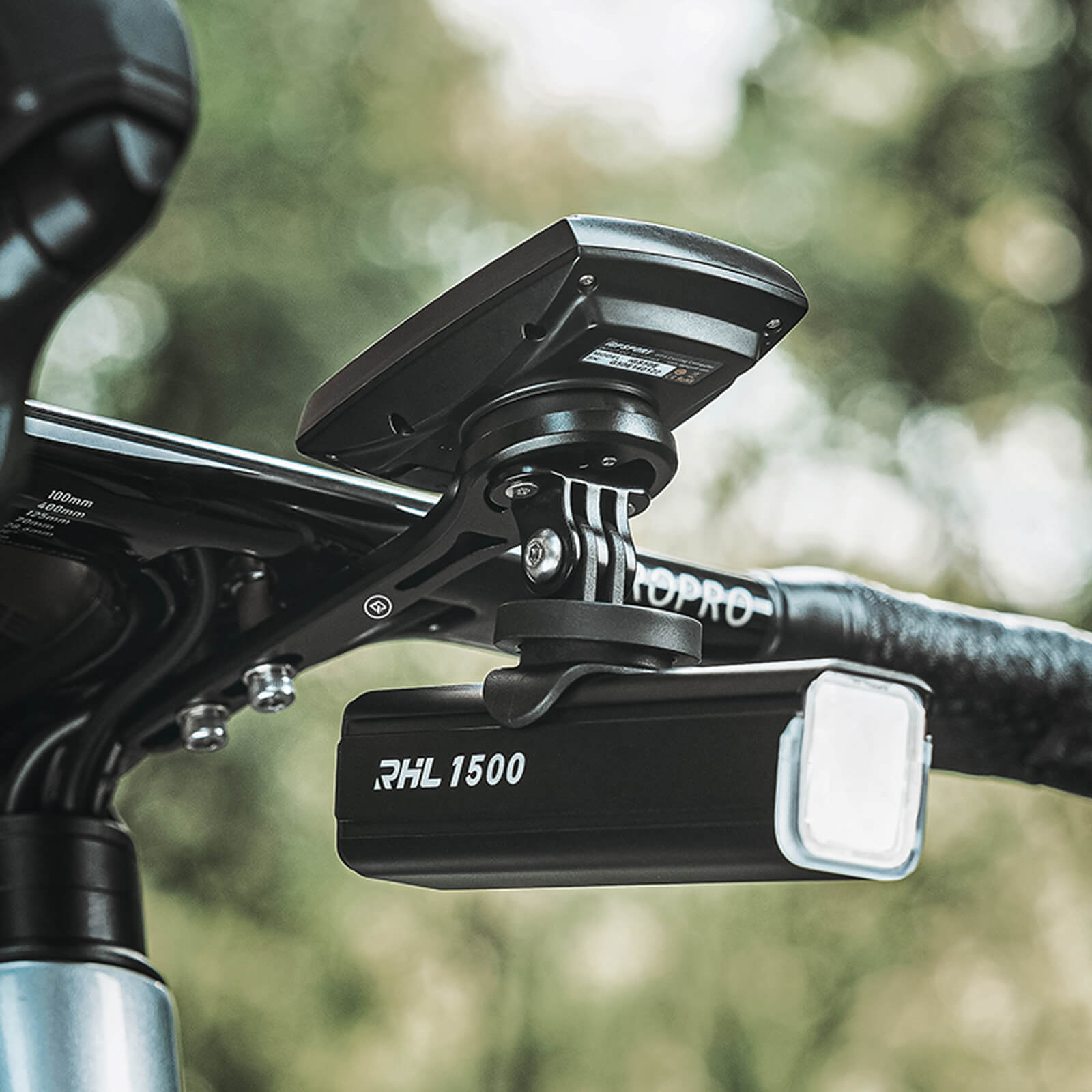 rockbros one-piece handlebar extension mount for bikes.
#option_black