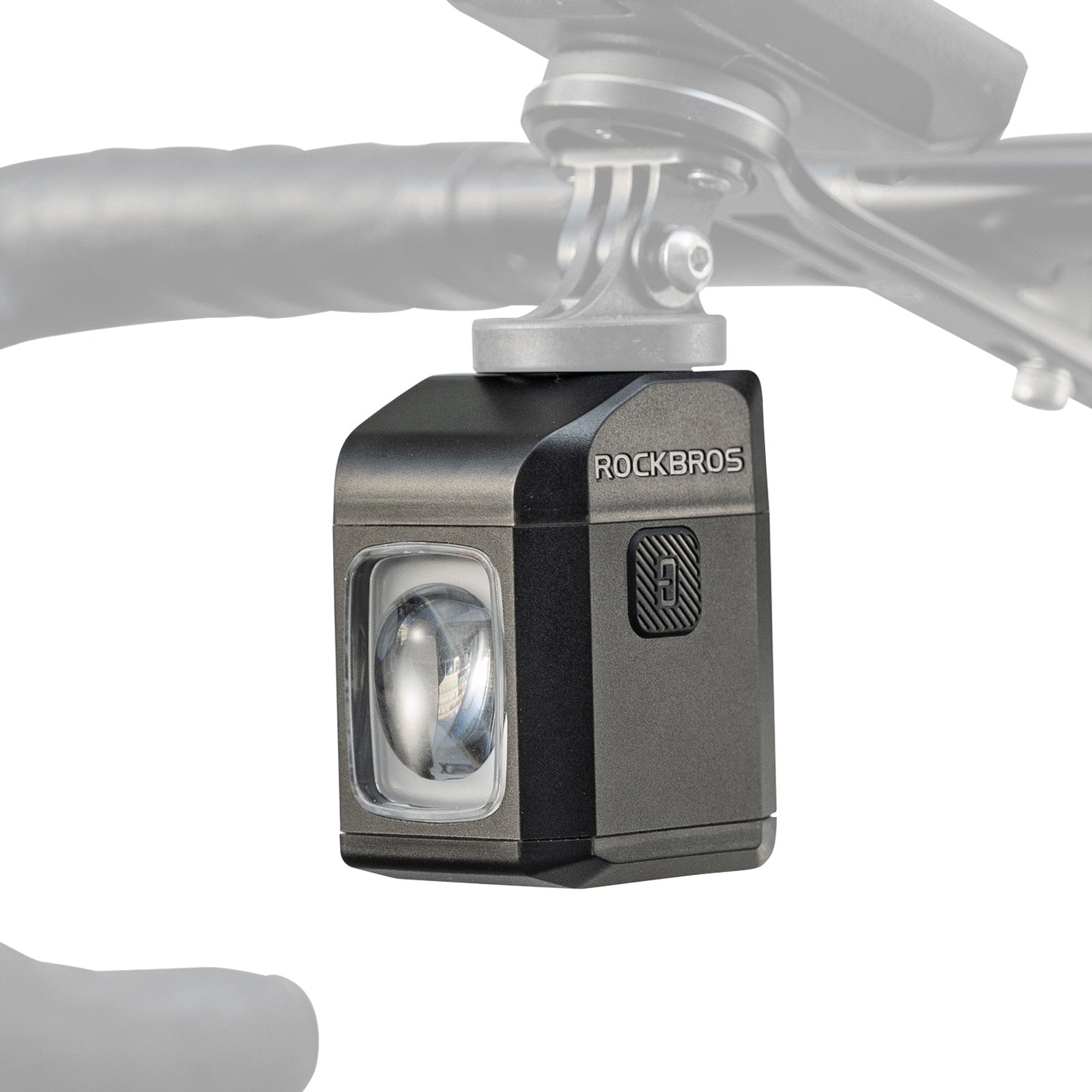 rockbros wireless remote bike headlight for night riding.
#color_black