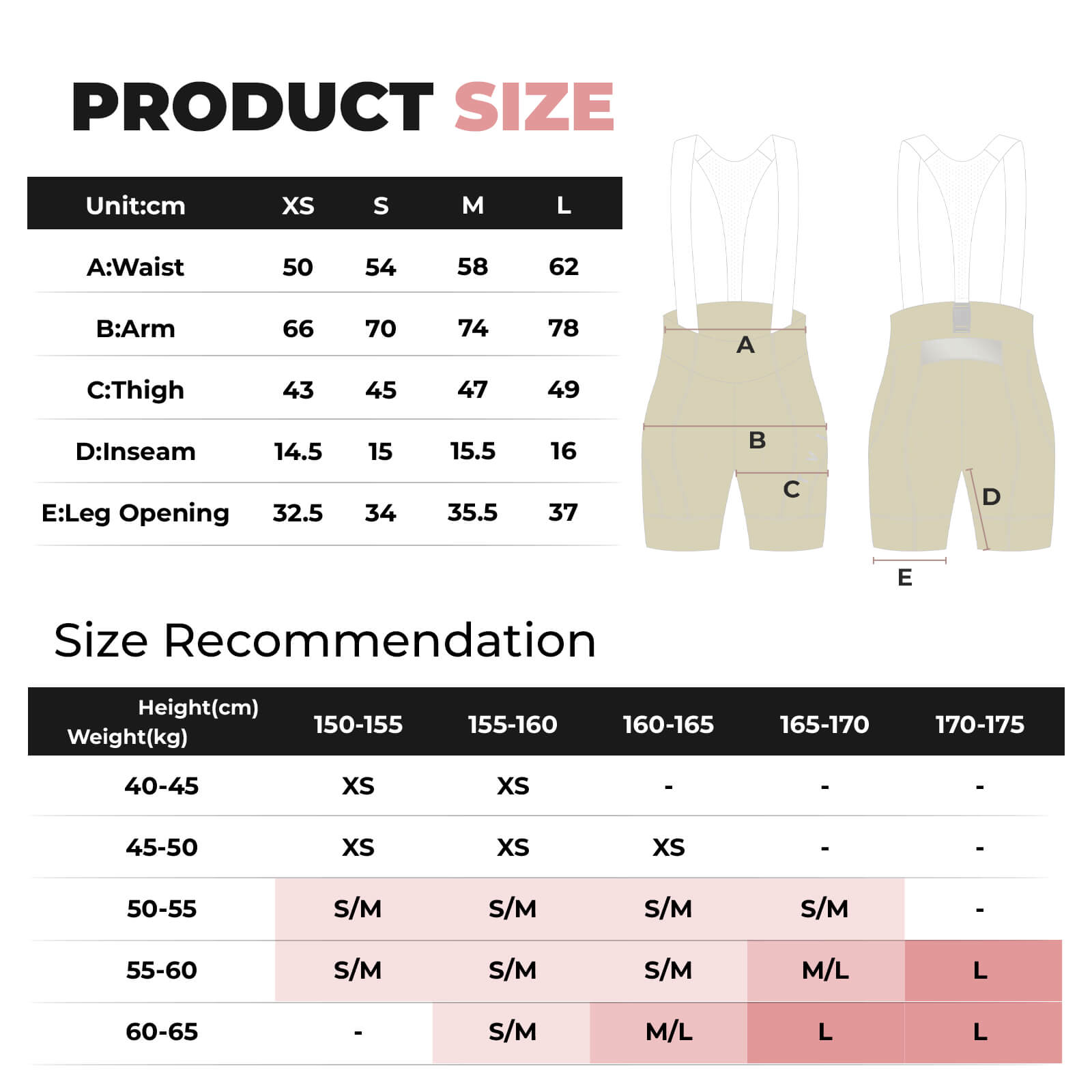 rockbros women’s summer cycling bib shorts with magnetic clasp for comfort
#color_gold