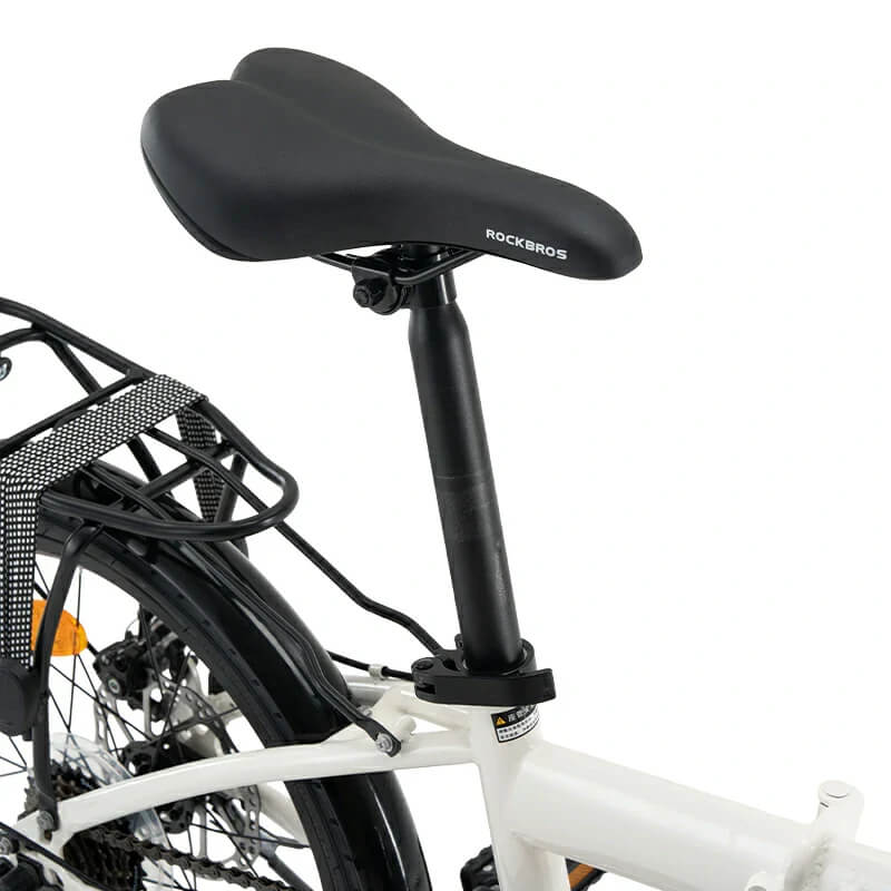 rockbros 20 inch 7 speed folding bike for urban commuting.
#color_white