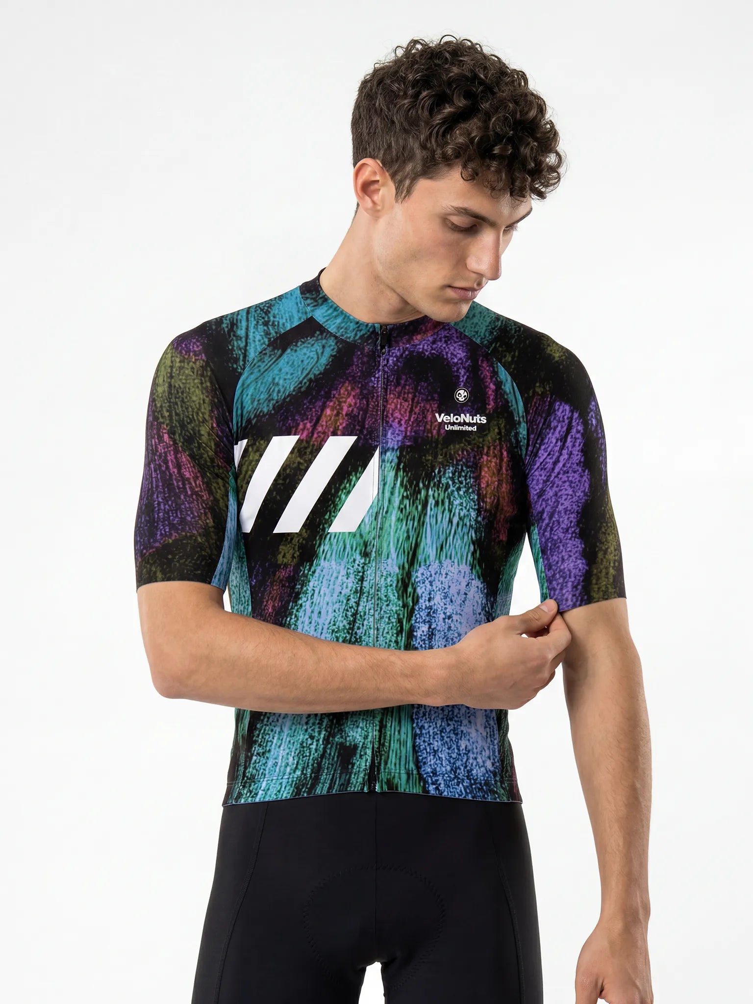 Men's Cycling Jersey Street Graffiti#Type_Neon Chalk