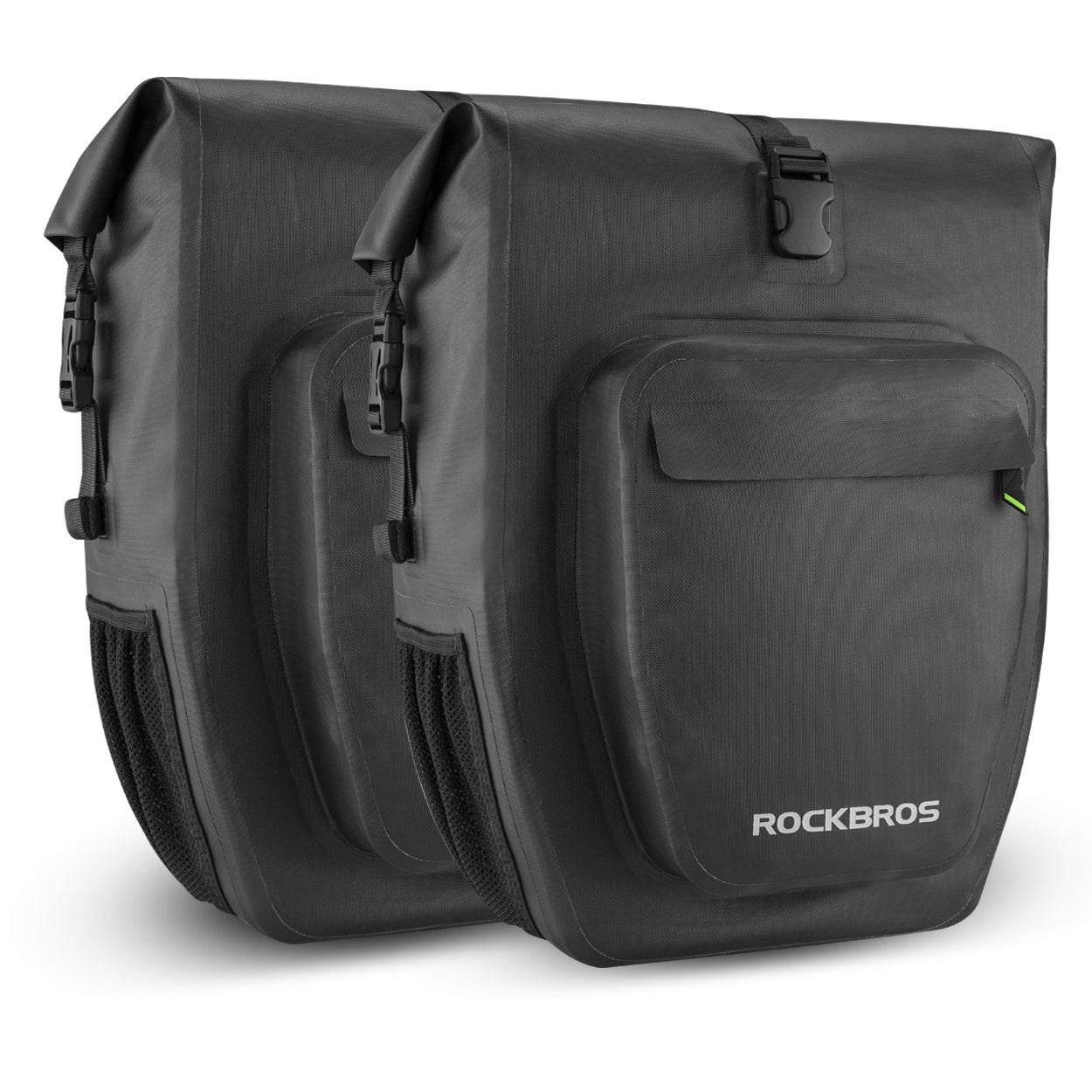 ROCKBROS Pro Cycling Pannier Bags in Grey or Black
