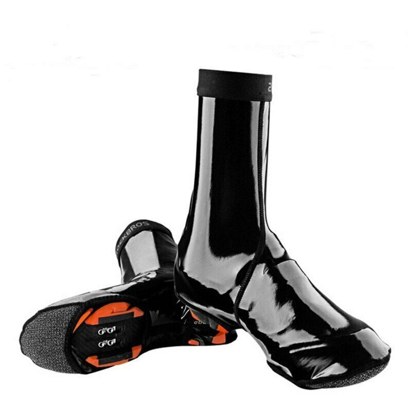 ROCKBROS-Cycling Thermal Skiing Shoe Cover Rainproof PU Protective Overshoes