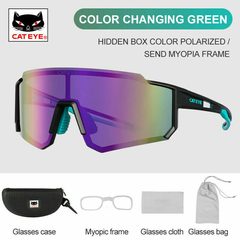 CATEYE Glasses Woman Men Cycling Polarized Sport Bicycle Sunglasses MTB Bicycle Hiking Glasses