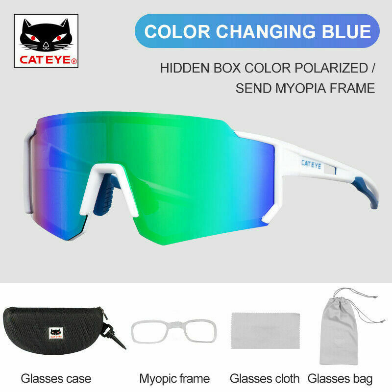 CATEYE Glasses Woman Men Cycling Polarized Sport Bicycle Sunglasses MTB Bicycle Hiking Glasses
