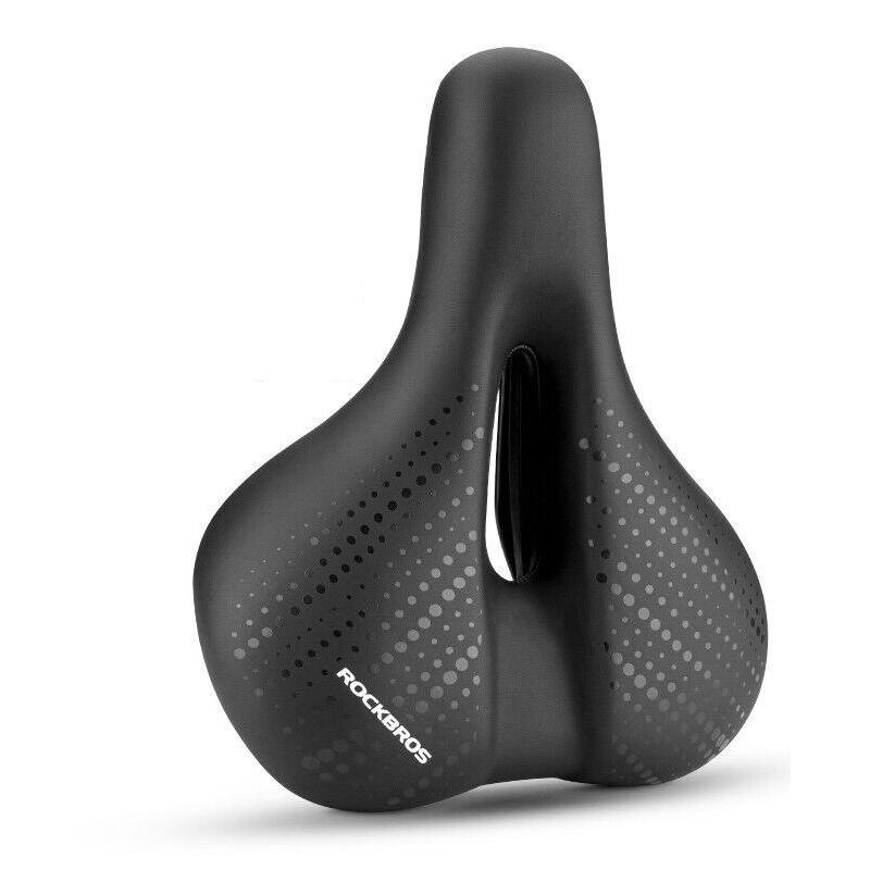 ROCKBROS Cycling Bicycle Bike Saddle Seat Sponge Shockproof Hollow Breathable Soft Cushion