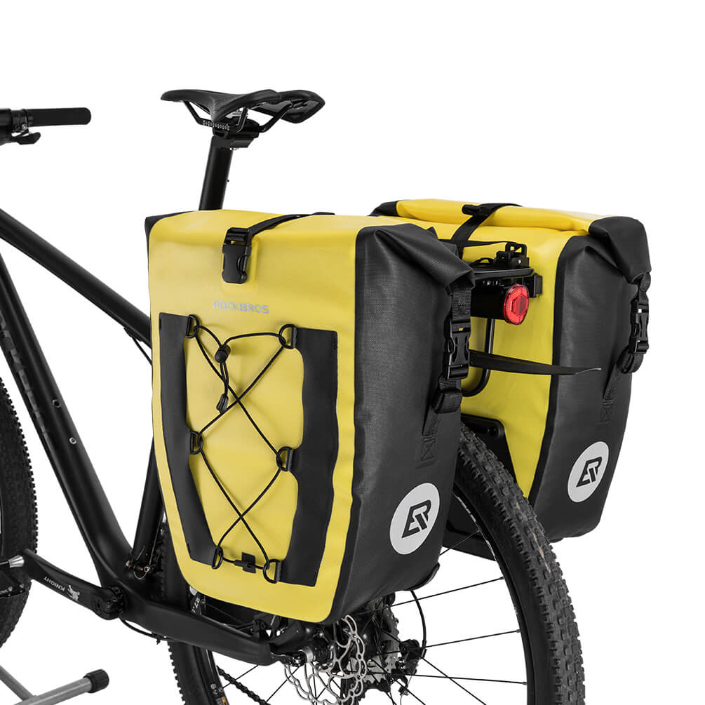 rockbros cycling pannier bags for carrying work gear and essentials