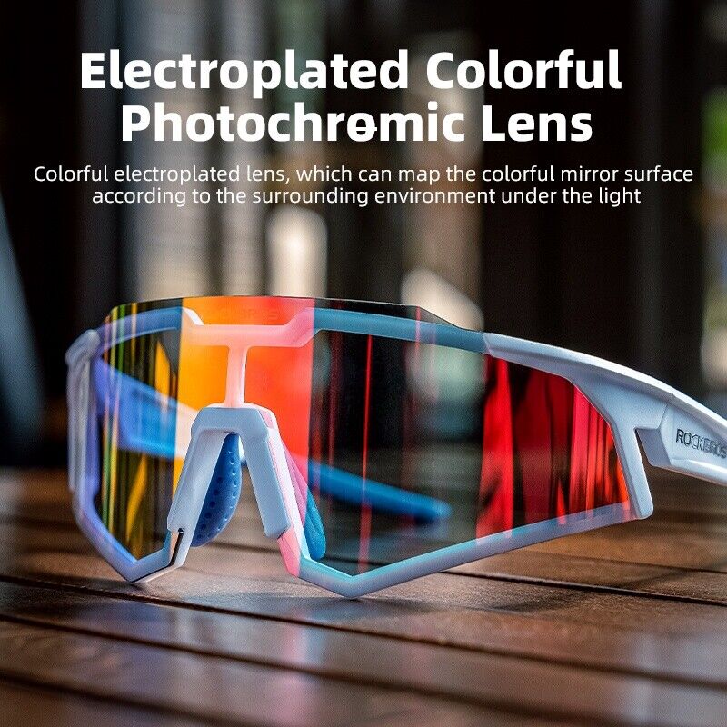 Photochromic Cycling Sunglasses outdoor Sport UV400